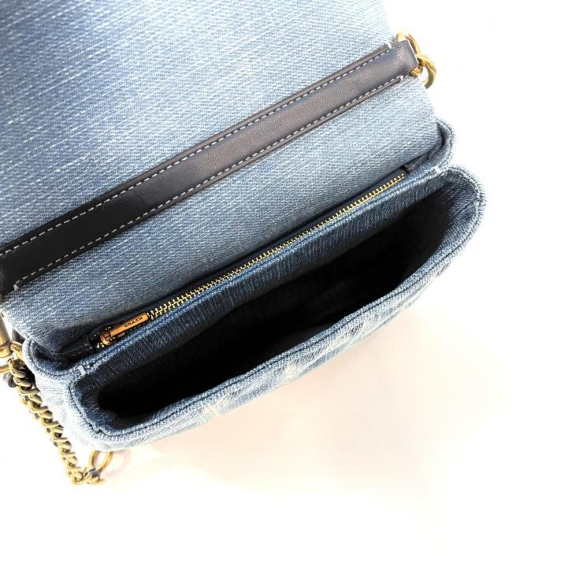 Denim Shoulder Bag (Pre-Owned) - Coach - Modalova