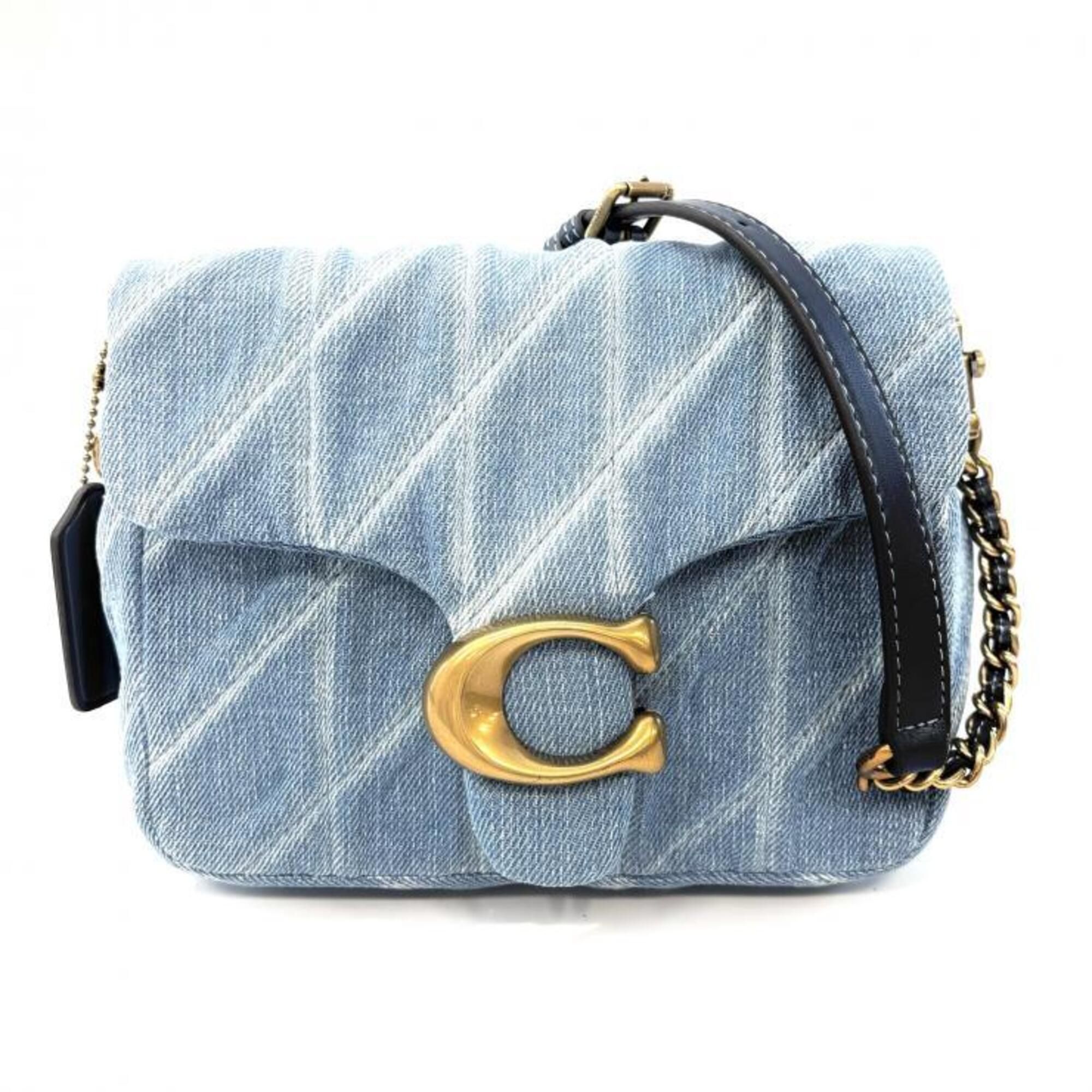 Denim Shoulder Bag (Pre-Owned) - Coach - Modalova