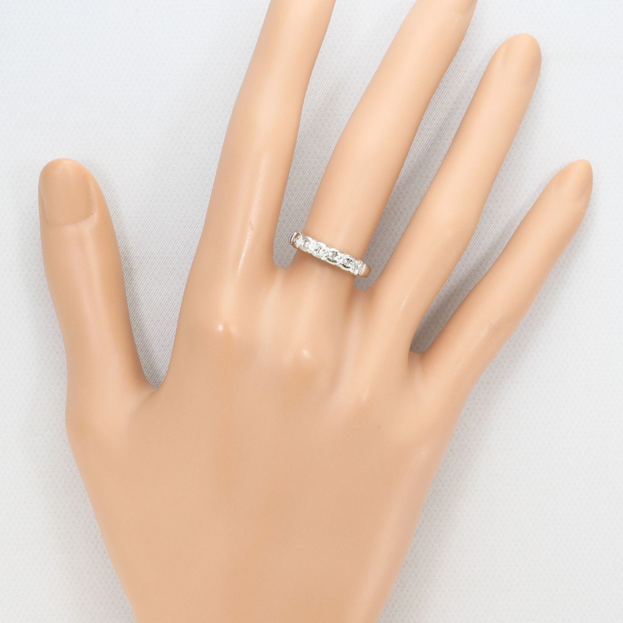 Platinum 900 Band Ring (Pre-Owned) - Unbranded - Modalova