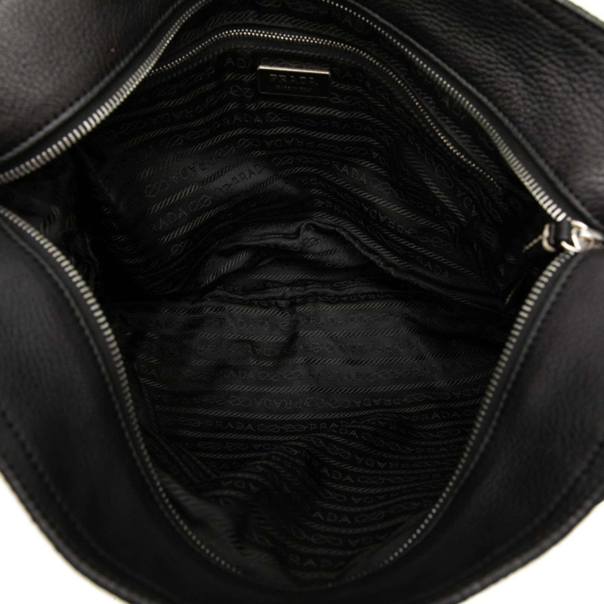 Nylon Leather Shoulder Bag (Pre-Owned) - Prada - Modalova