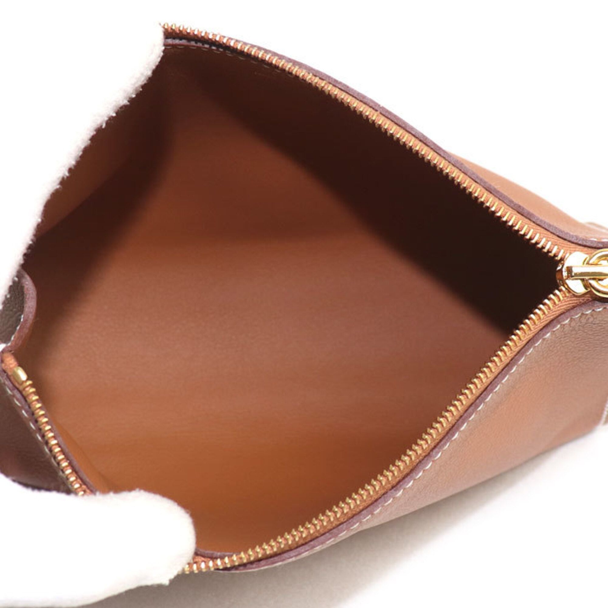 Hermes Gold Pouch (Pre-Owned) - Hermes - Modalova
