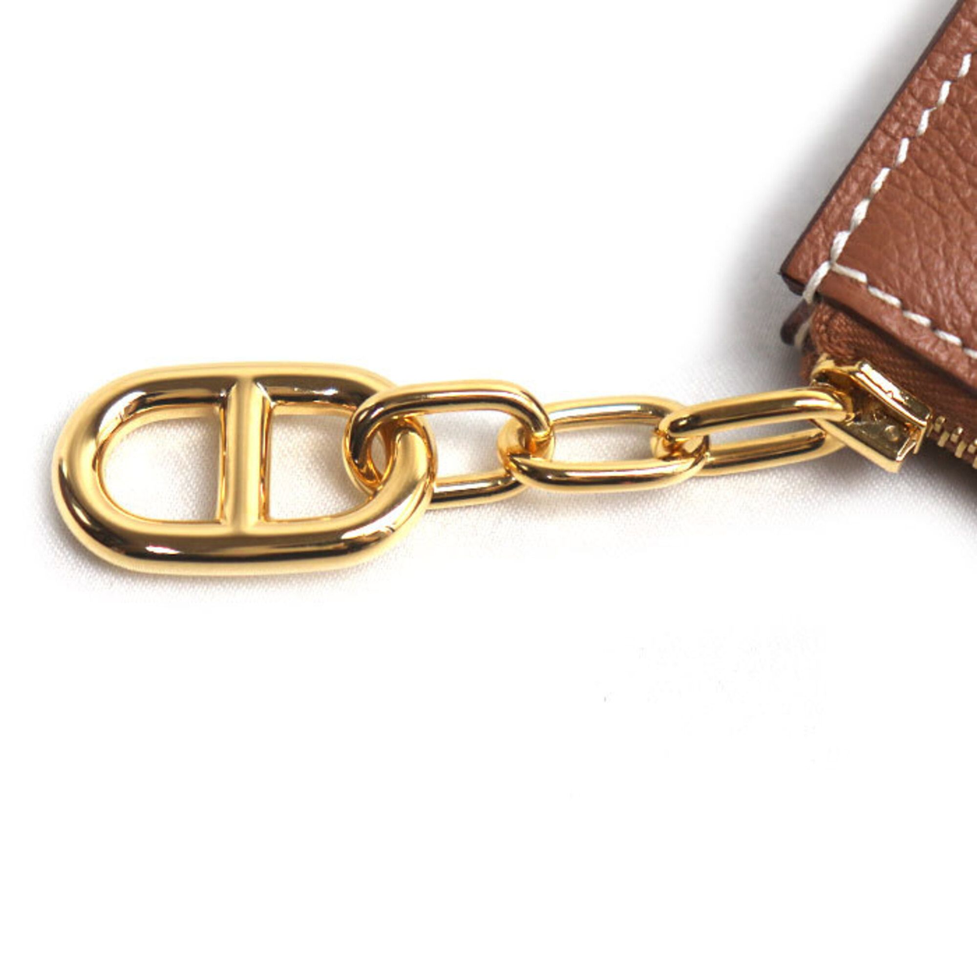 Hermes Gold Pouch (Pre-Owned) - Hermes - Modalova