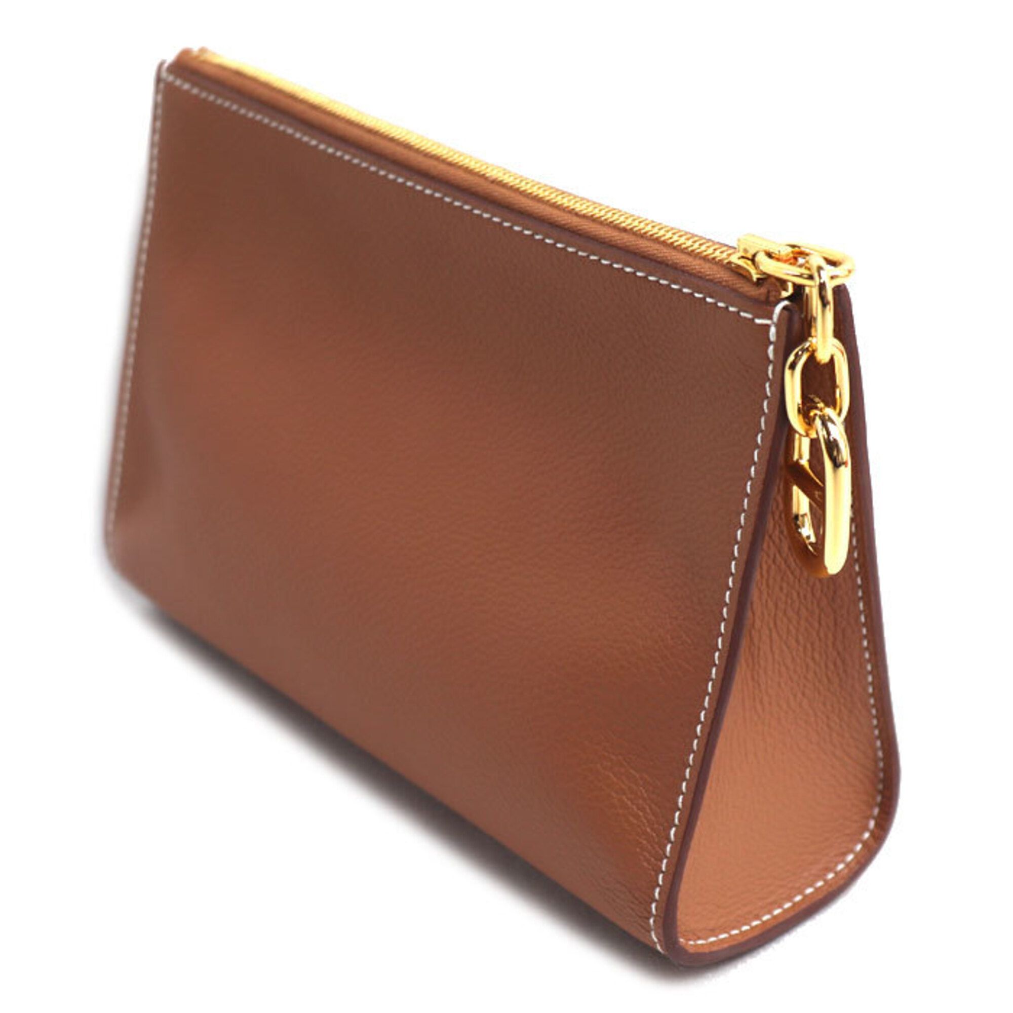Hermes Gold Pouch (Pre-Owned) - Hermes - Modalova