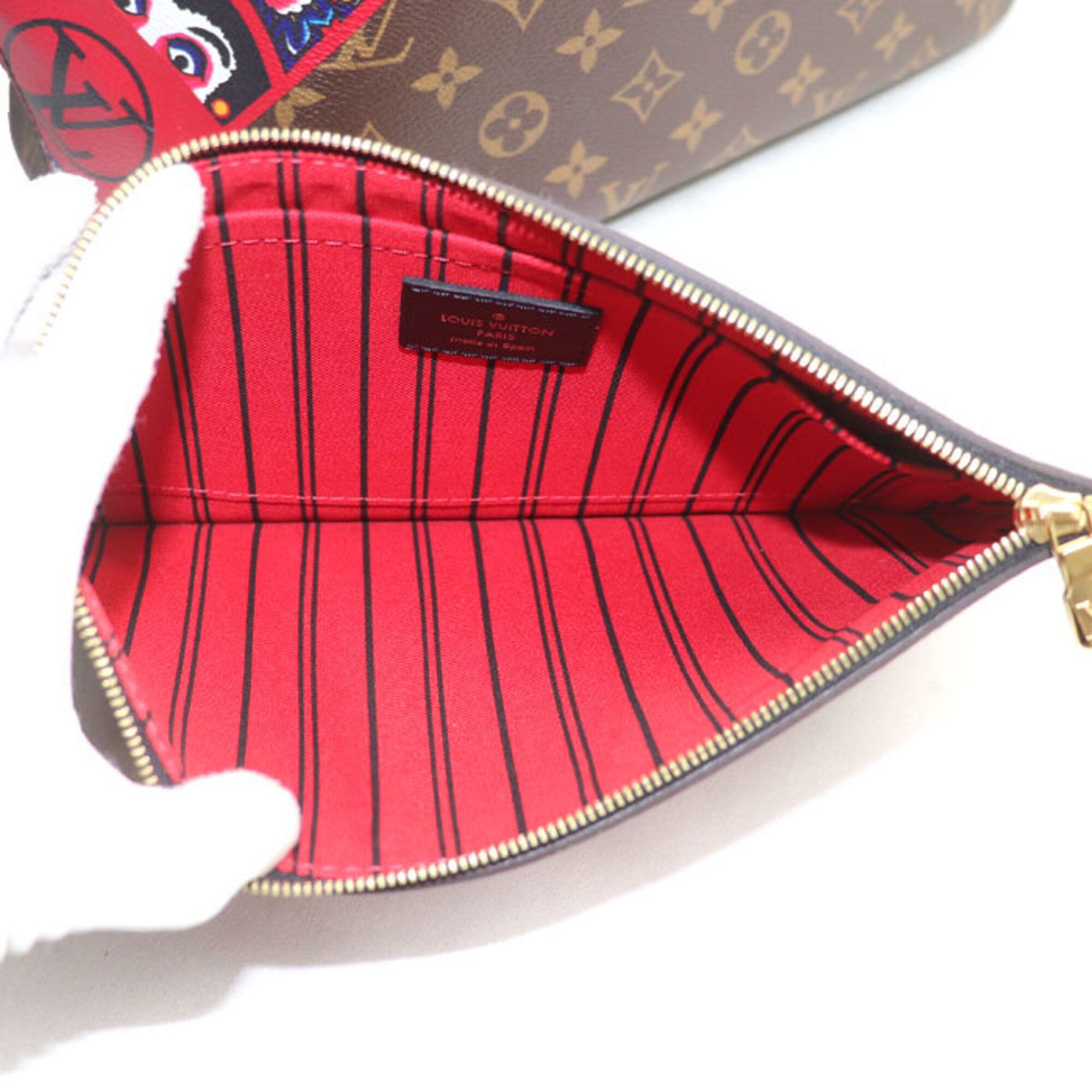 Monogram Pouch Tote Bag (Pre-Owned) - Louis Vuitton - Modalova