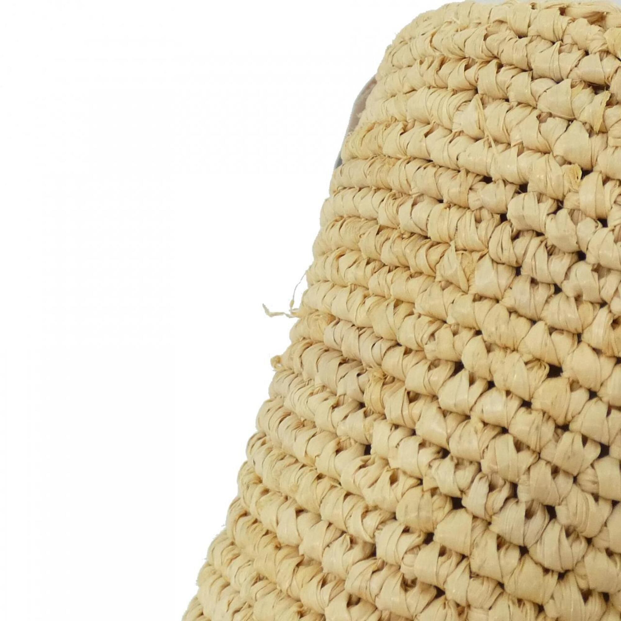 Raffia Canvas Shoulder Bag (Pre-Owned) - Loewe - Modalova