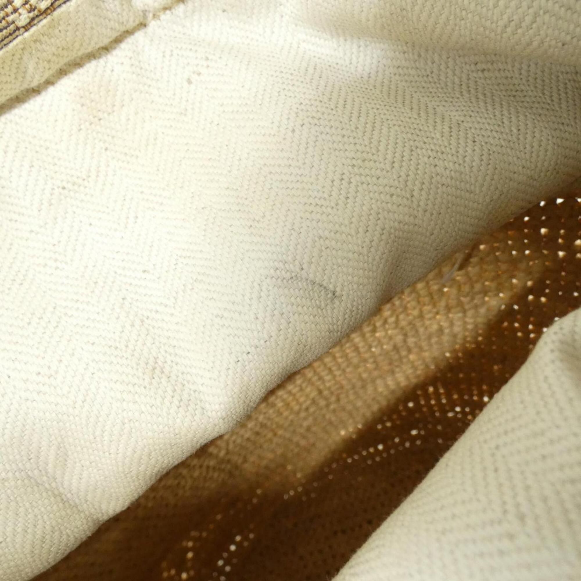 Raffia Canvas Shoulder Bag (Pre-Owned) - Loewe - Modalova