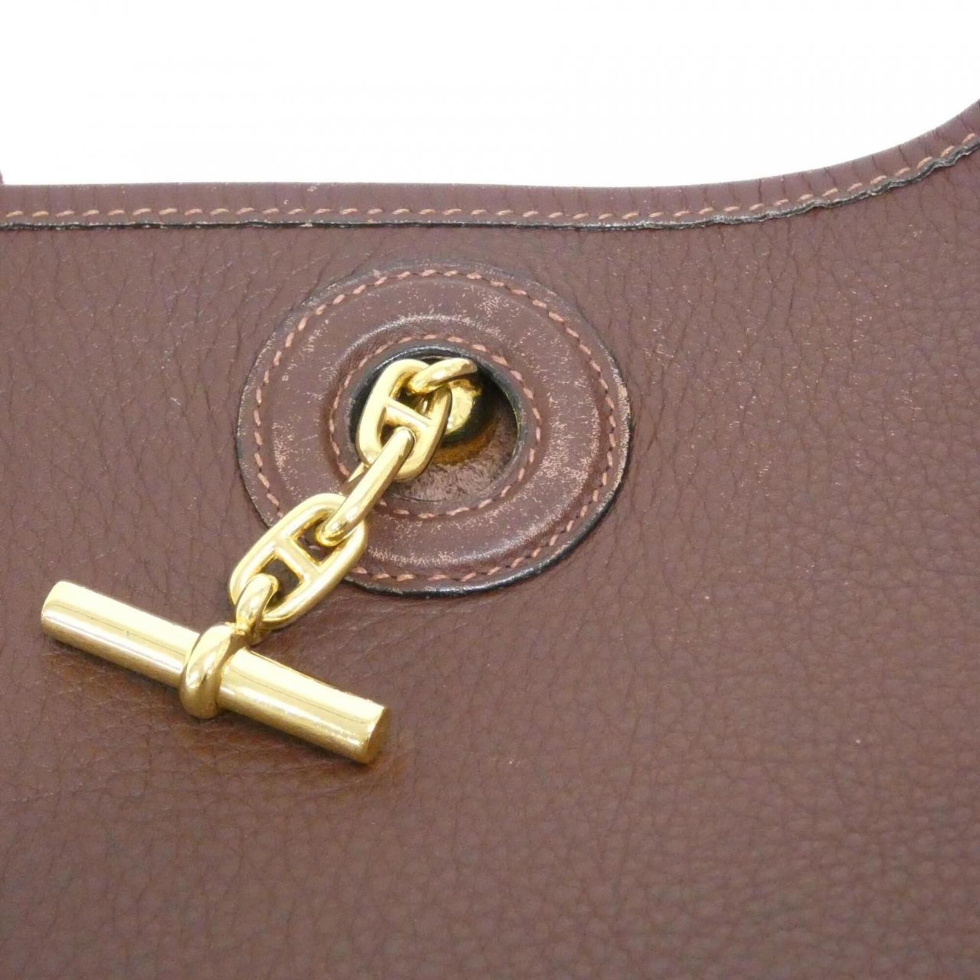 Taurillon Clemence Leather Shoulder Bag (Pre-Owned) - Hermes - Modalova