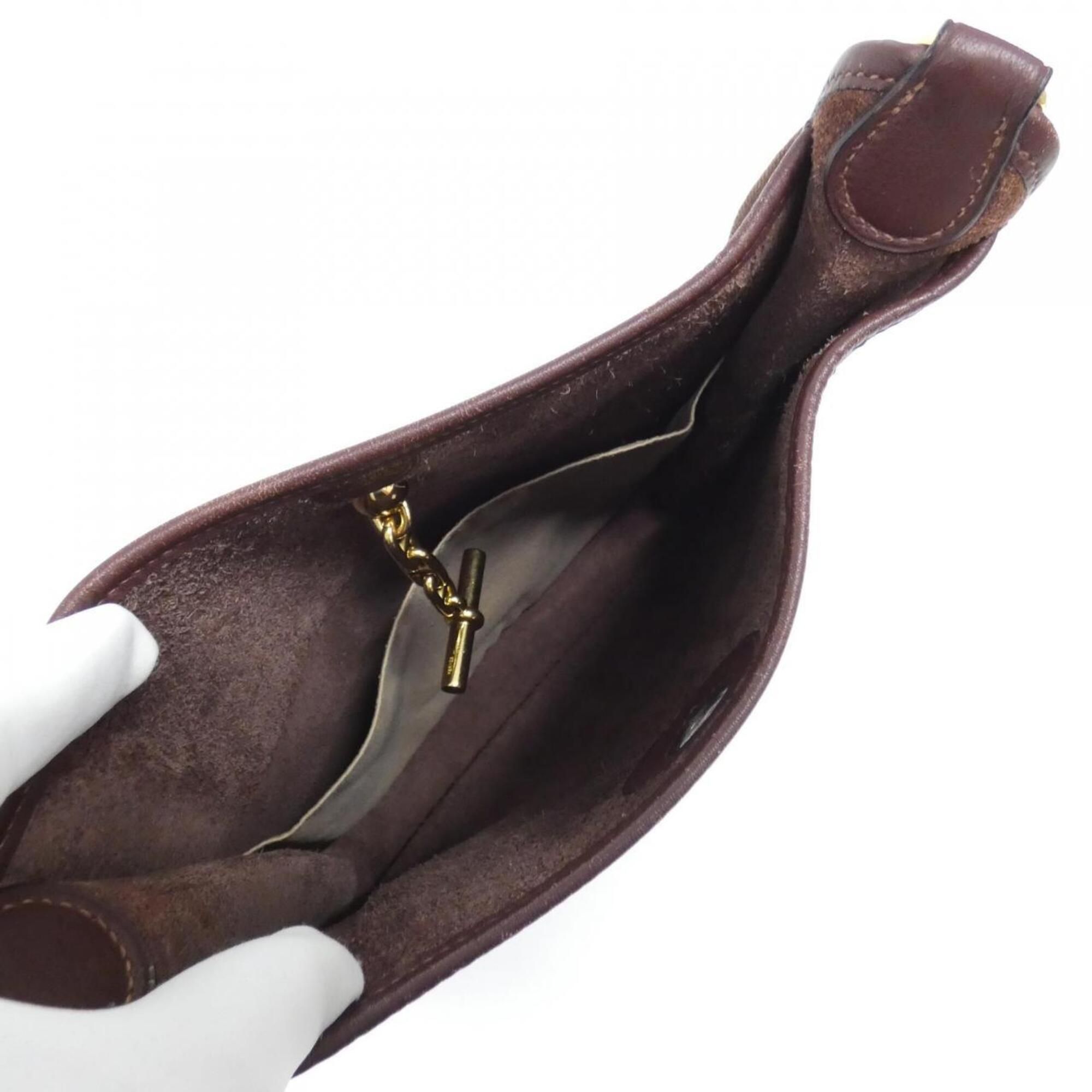 Taurillon Clemence Leather Shoulder Bag (Pre-Owned) - Hermes - Modalova