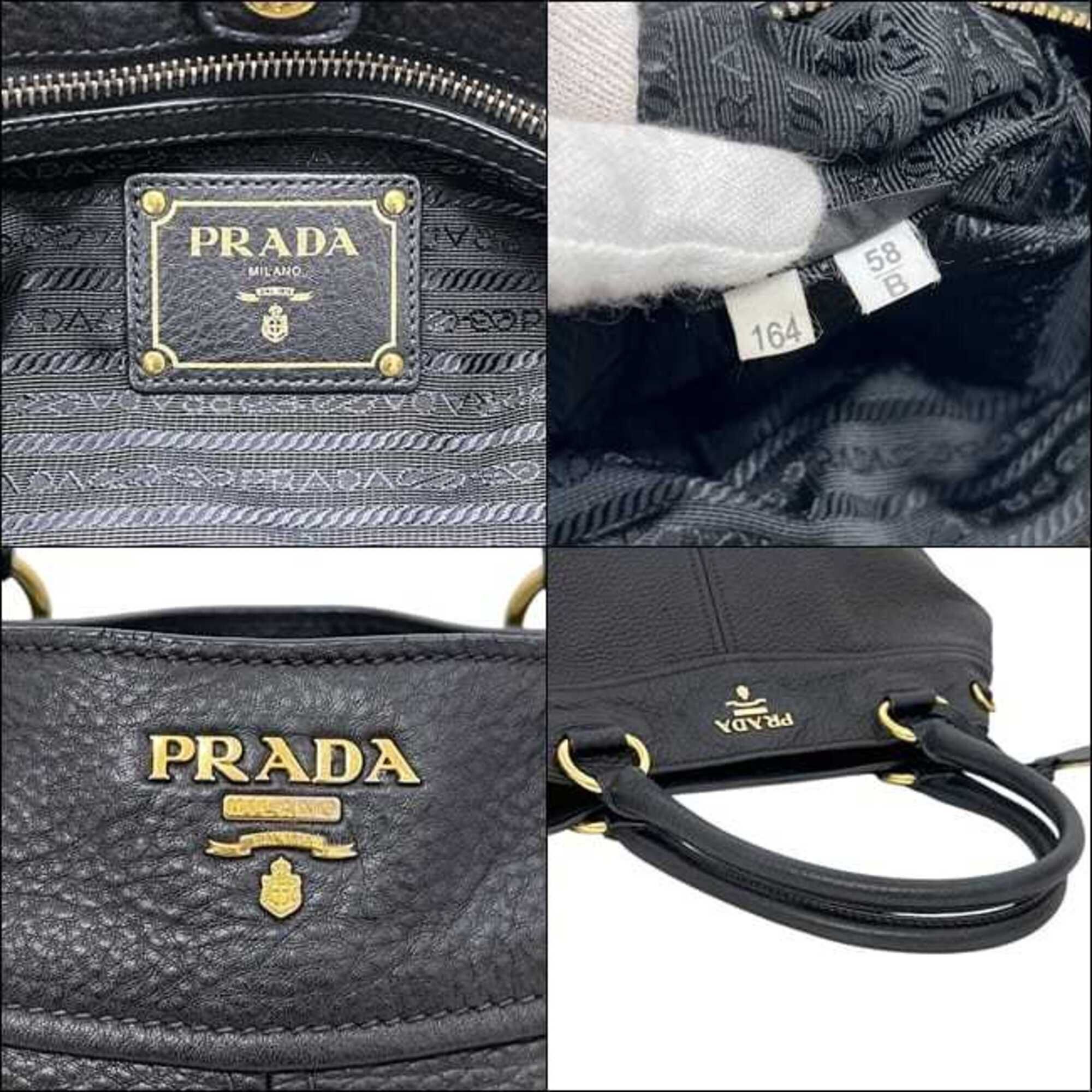 Leather Tote Bag (Pre-Owned) - Prada - Modalova