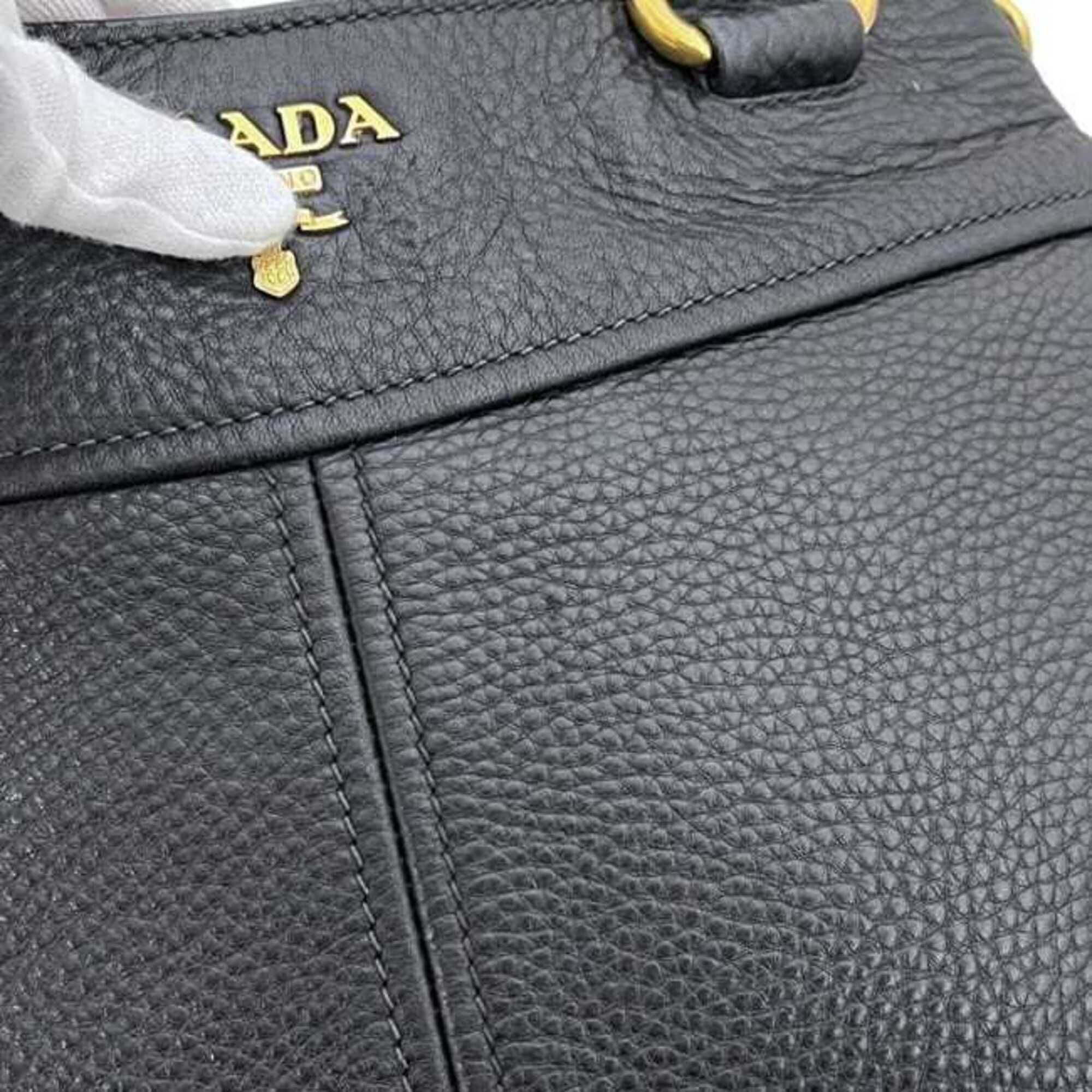 Leather Tote Bag (Pre-Owned) - Prada - Modalova