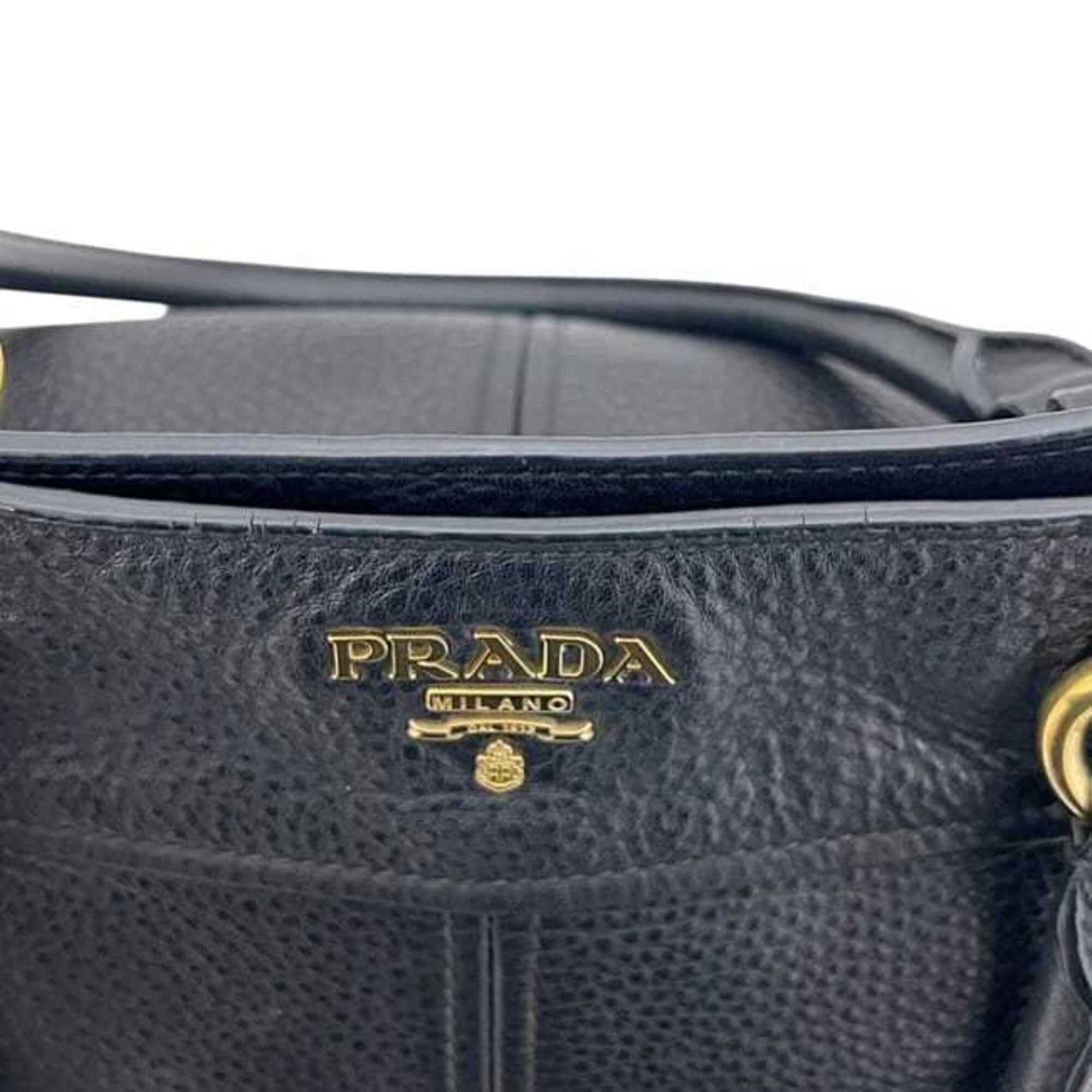 Leather Tote Bag (Pre-Owned) - Prada - Modalova