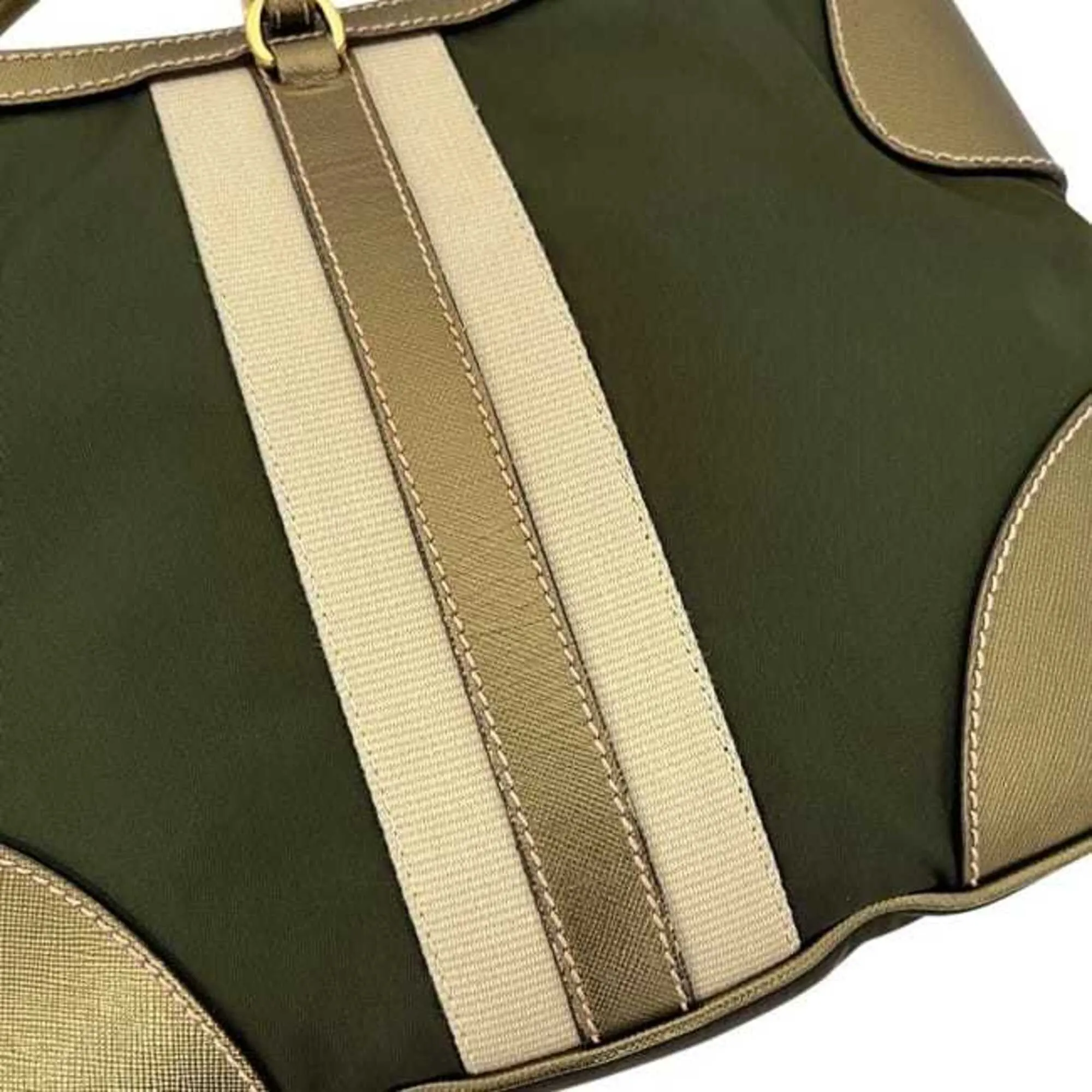 Nylon Leather Shoulder Bag (Pre-Owned) - Prada - Modalova