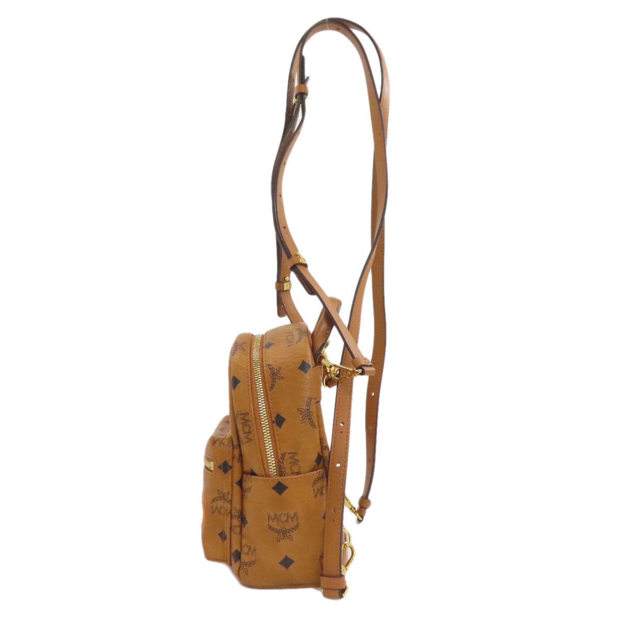 Mcm Brown Pvc Backpack (Pre-Owned) - MCM - Modalova