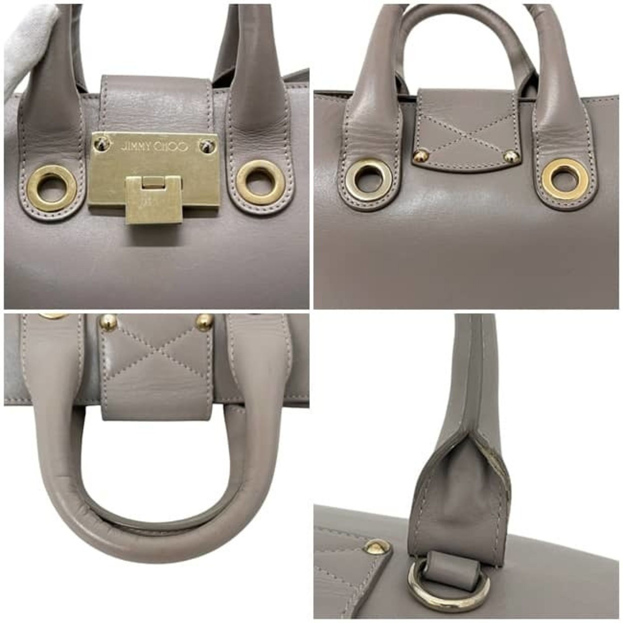 Leather Handbag (Pre-Owned) - Jimmy Choo - Modalova