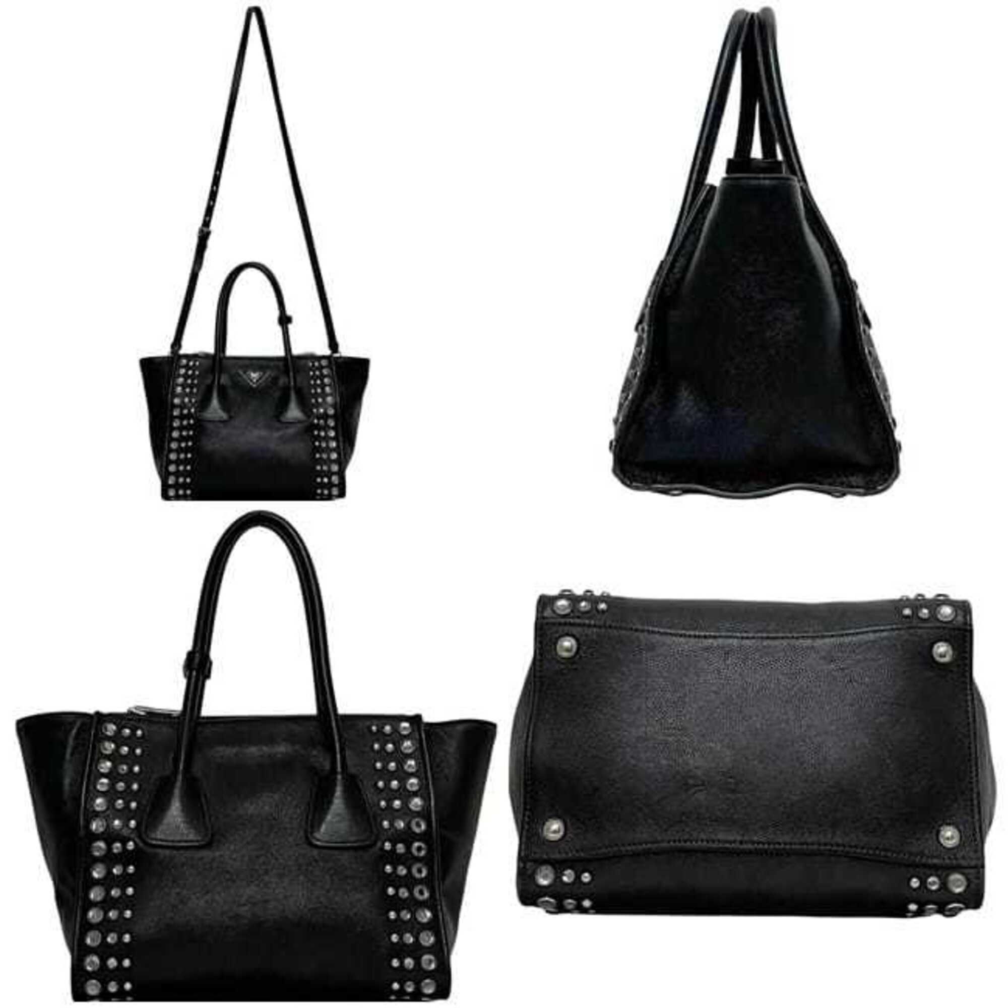 Leather Handbag Shoulder Bag (Pre-Owned) - Prada - Modalova