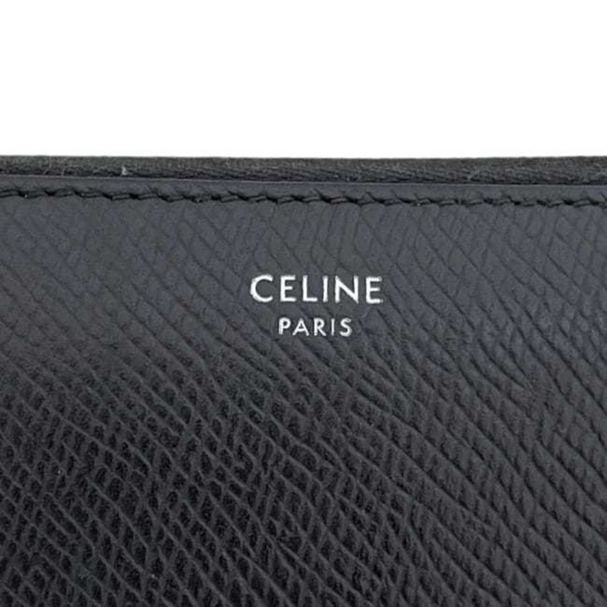 Leather Long Wallet (Bi-Fold) (Pre-Owned) - Celine - Modalova