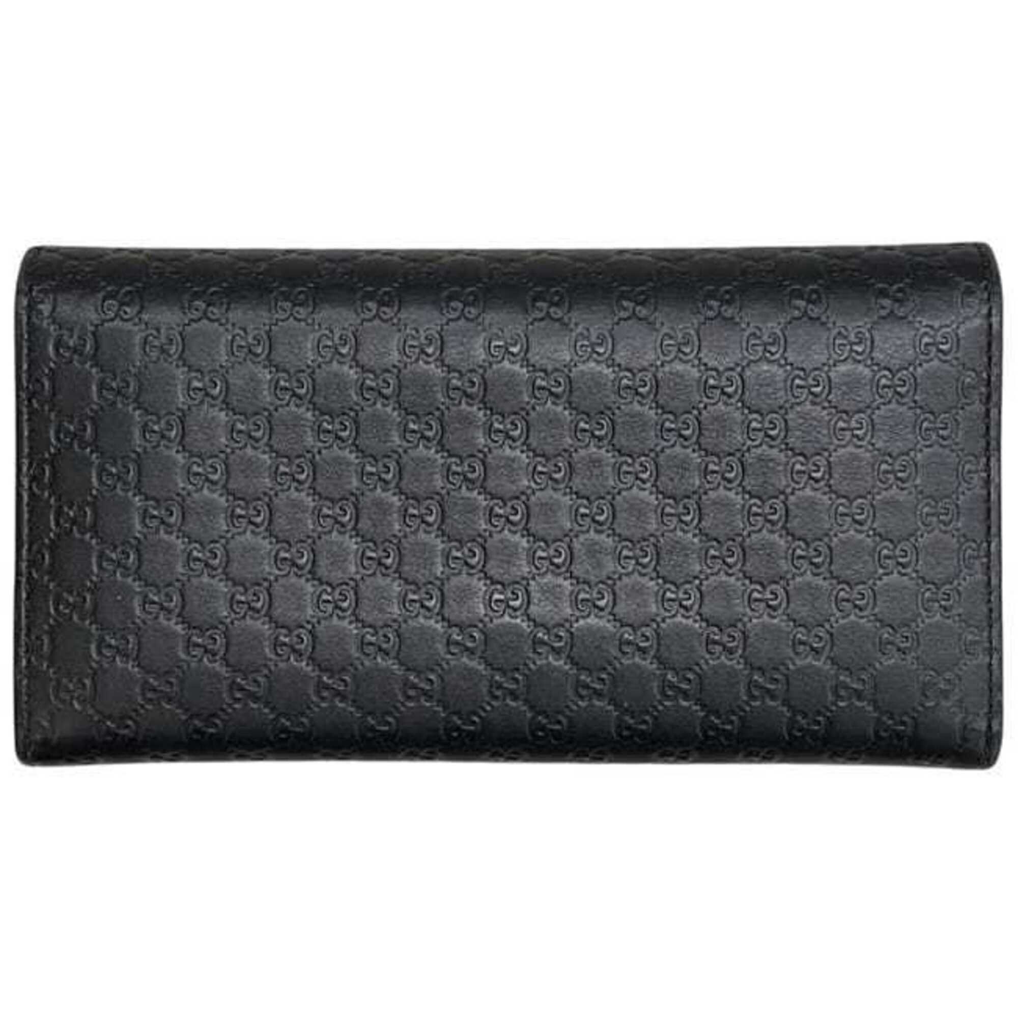 Leather Long Wallet (Bi-Fold) (Pre-Owned) - Gucci - Modalova