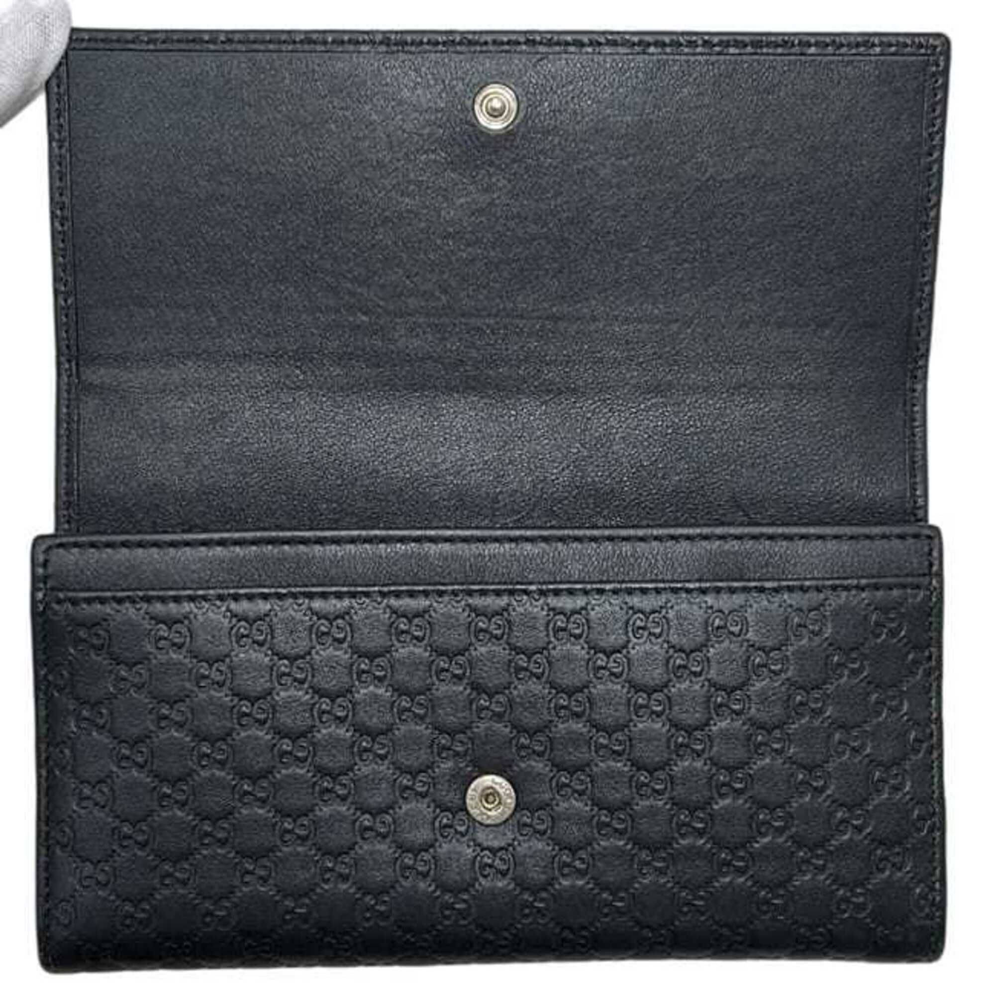 Leather Long Wallet (Bi-Fold) (Pre-Owned) - Gucci - Modalova