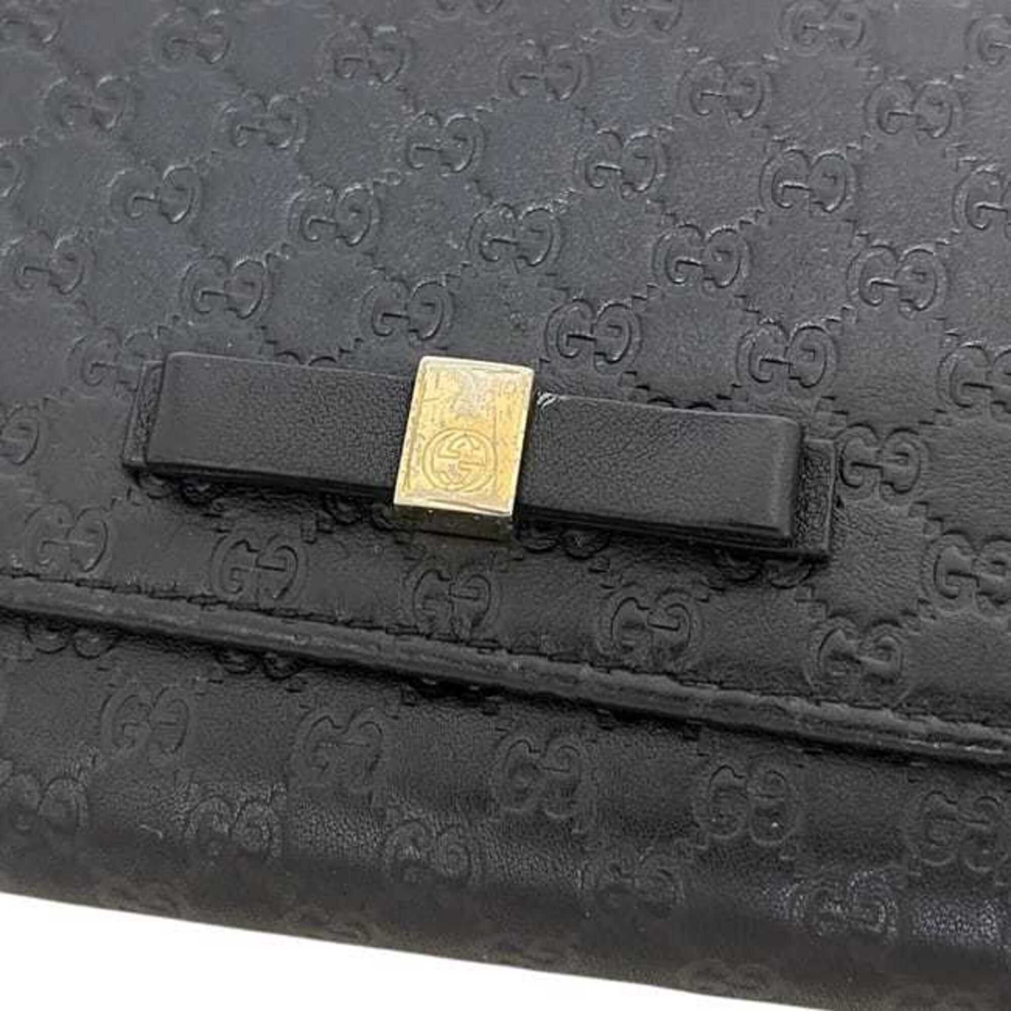 Leather Long Wallet (Bi-Fold) (Pre-Owned) - Gucci - Modalova