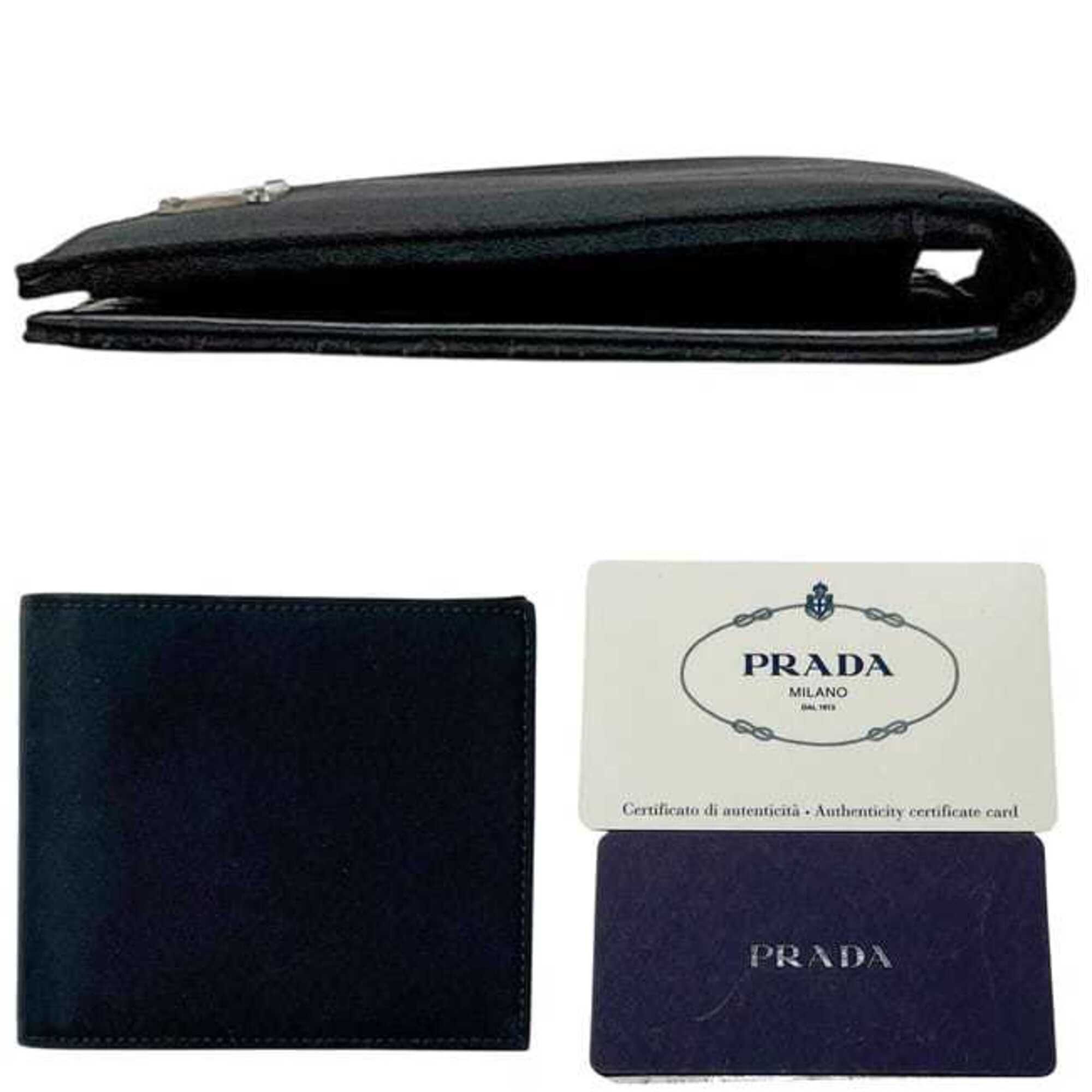 Nylon Leather Wallet (Bi-Fold) (Pre-Owned) - Prada - Modalova