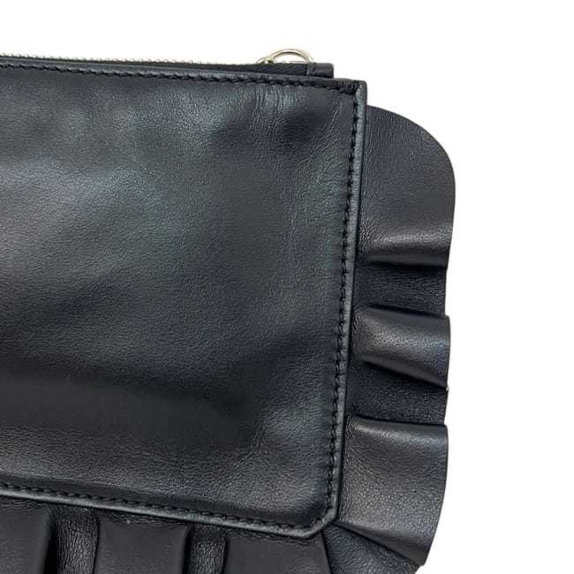 Leather Shoulder Bag (Pre-Owned) - REDValentino - Modalova
