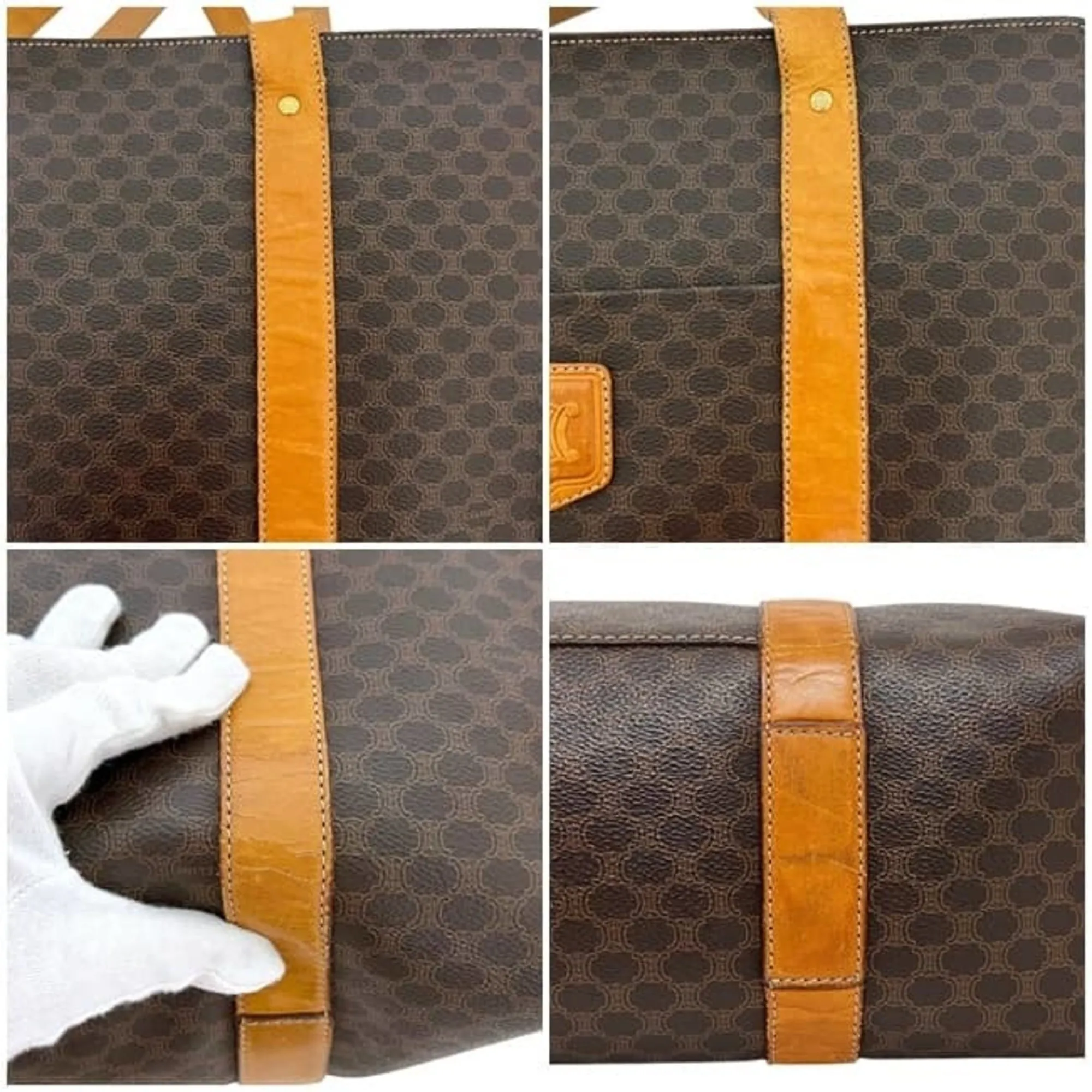 Macadam Pvc Leather Tote Bag (Pre-Owned) - Celine - Modalova
