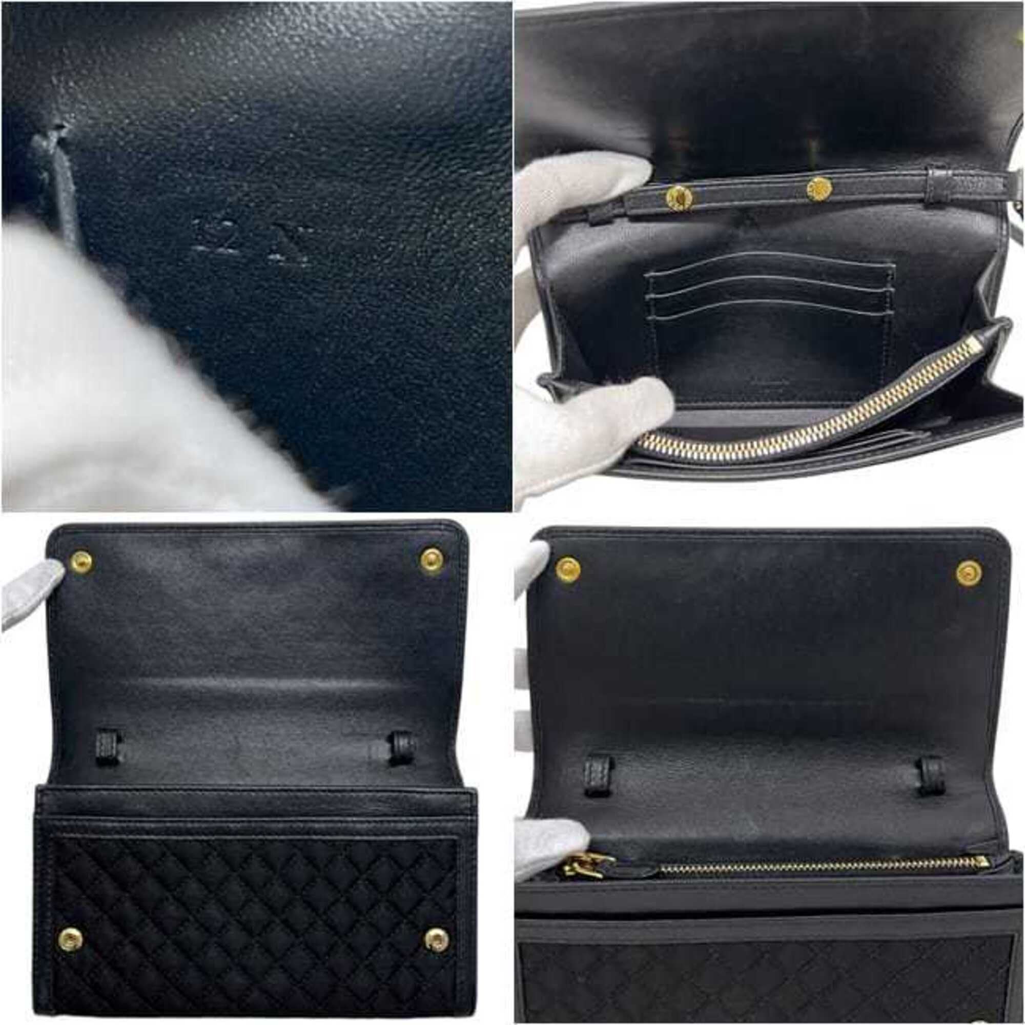Nylon Leather Quilting Chain/Shoulder Wallet (Pre-Owned) - Prada - Modalova