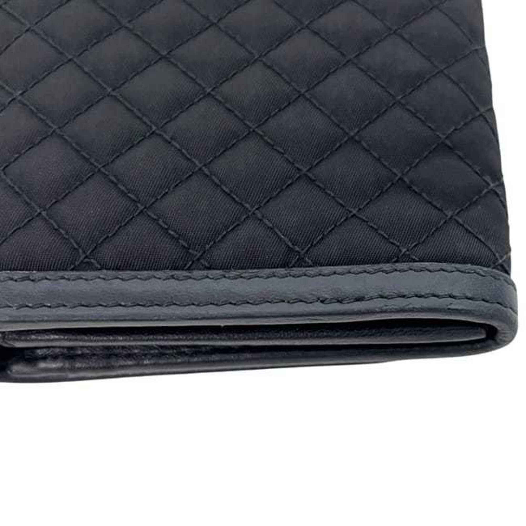 Nylon Leather Quilting Chain/Shoulder Wallet (Pre-Owned) - Prada - Modalova