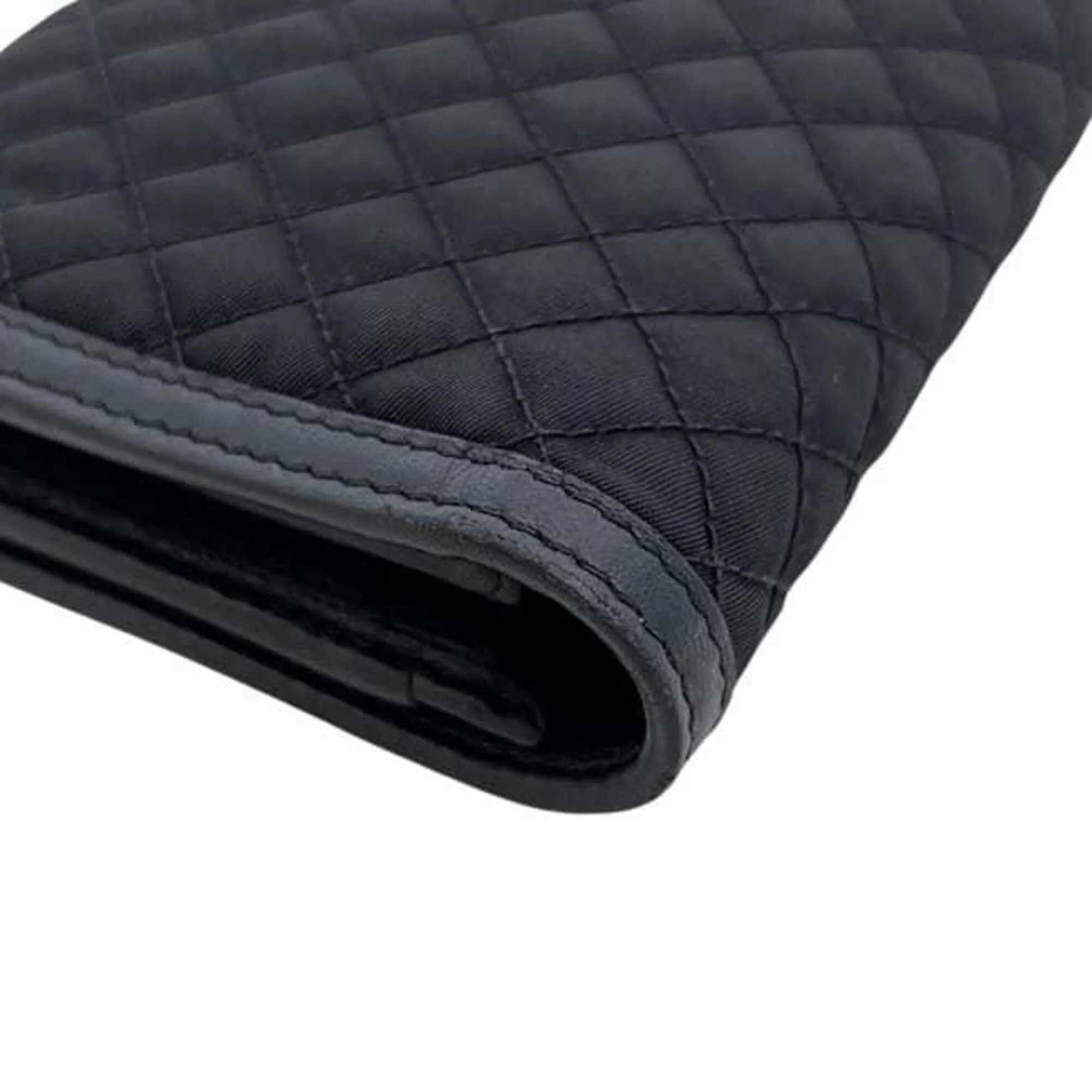 Nylon Leather Quilting Chain/Shoulder Wallet (Pre-Owned) - Prada - Modalova