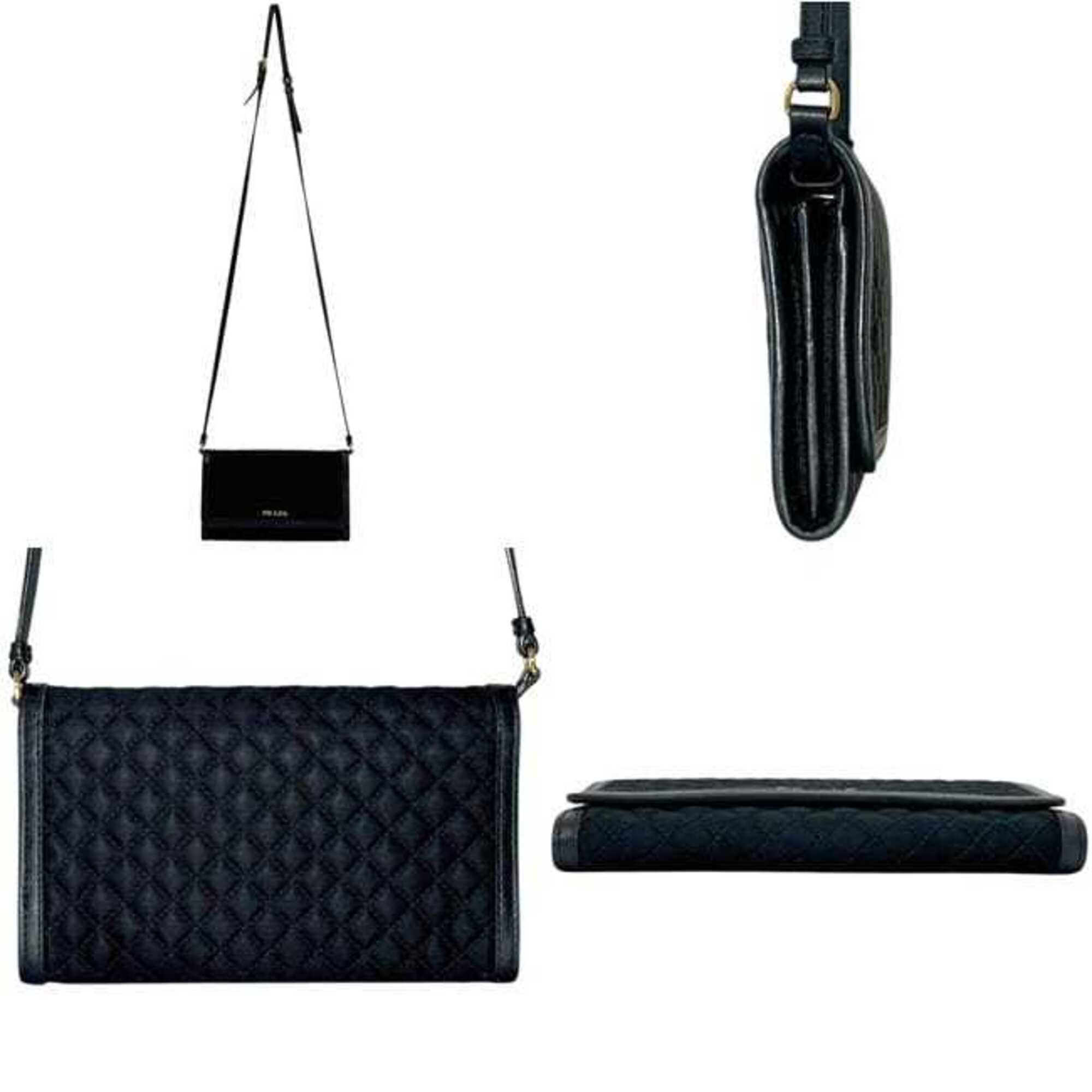 Nylon Leather Quilting Chain/Shoulder Wallet (Pre-Owned) - Prada - Modalova