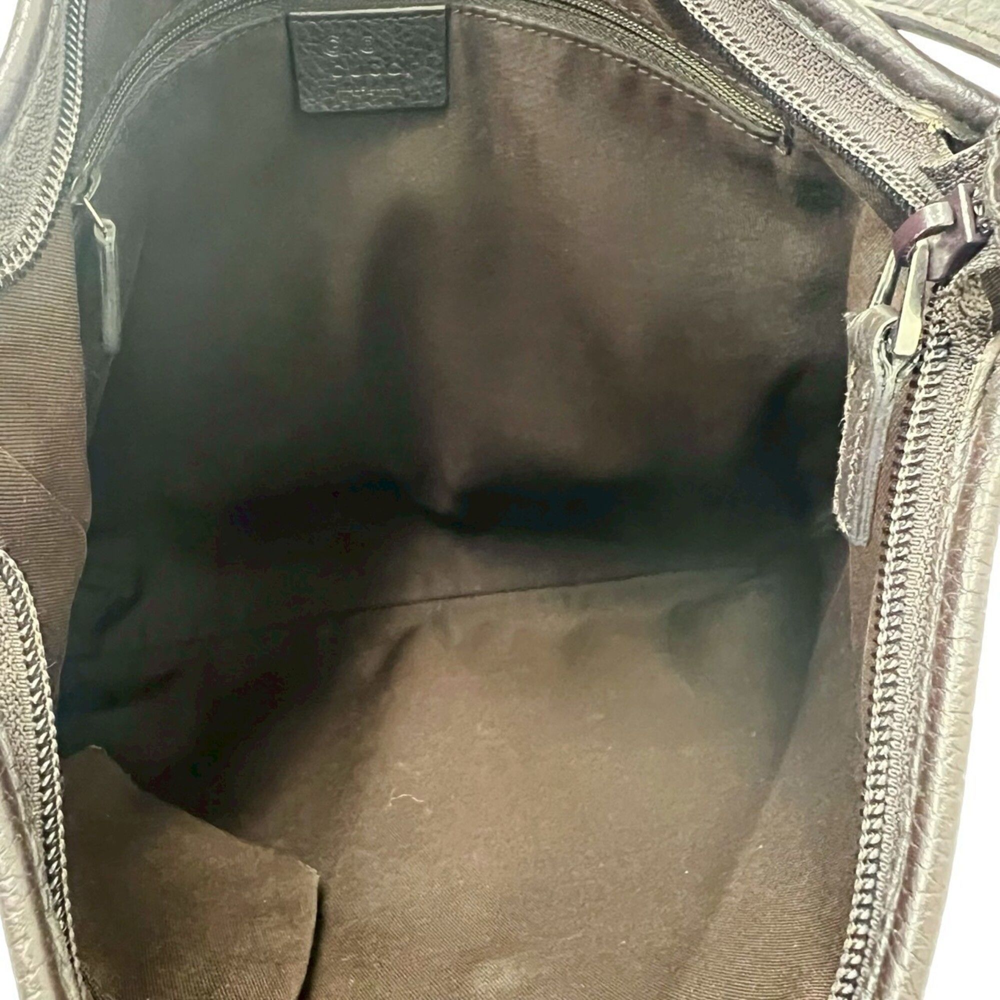 Nylon Leather Pochette Shoulder Bag (Pre-Owned) - Gucci - Modalova