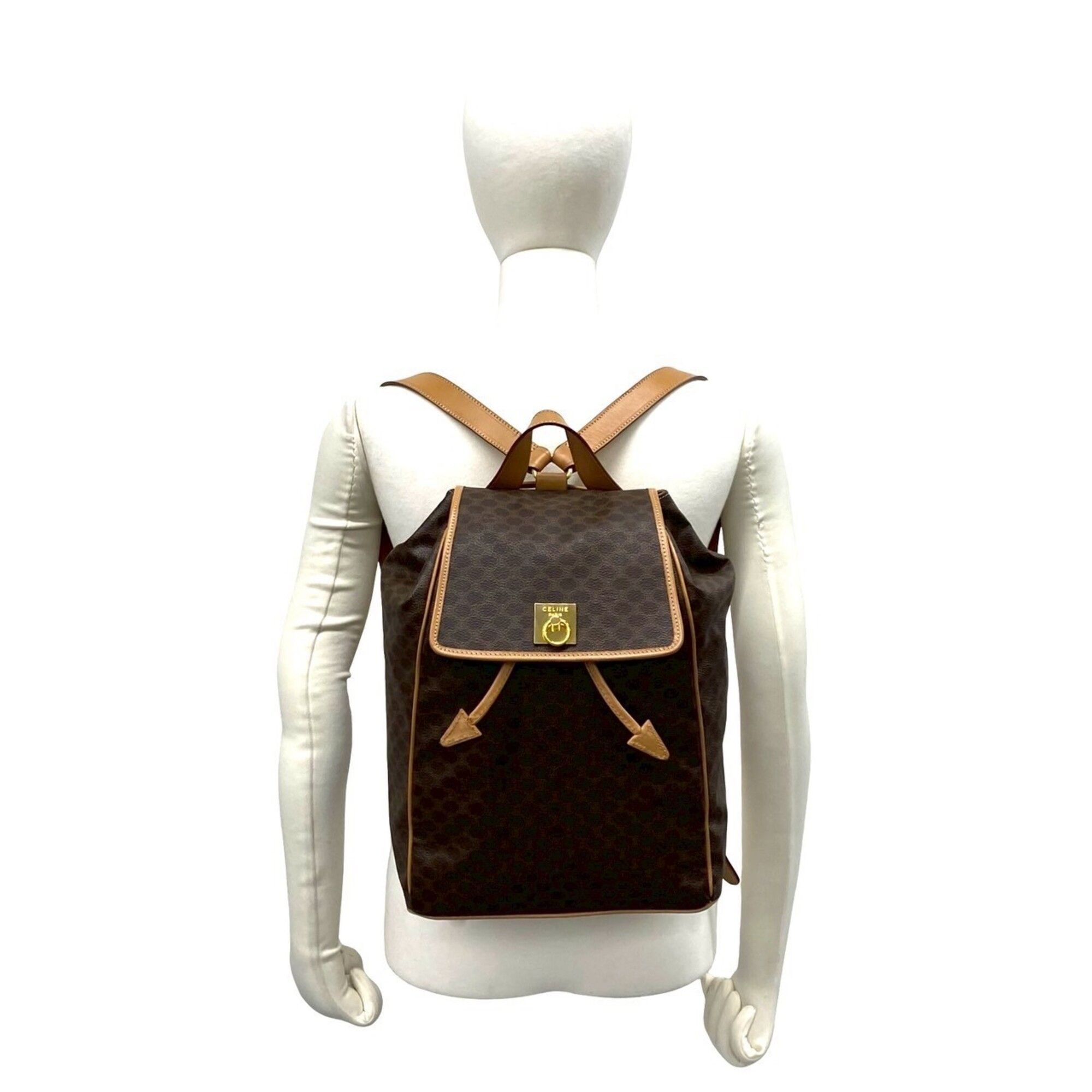 Pvc Leather Backpack (Pre-Owned) - Celine - Modalova