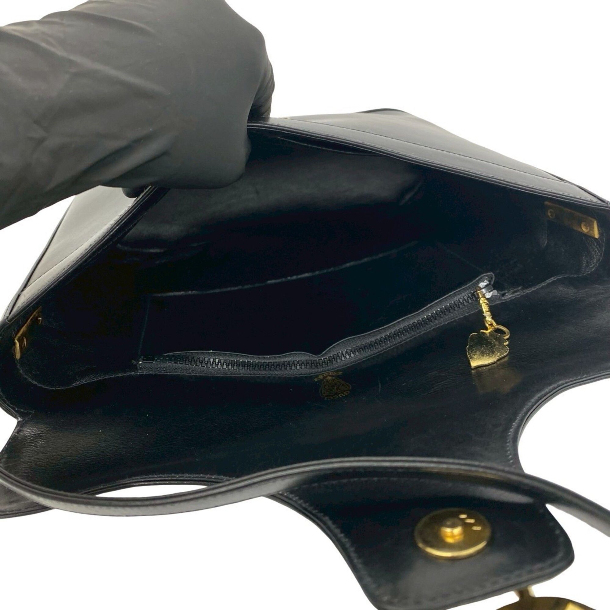 Leather Shoulder Bag (Pre-Owned) - Gucci - Modalova