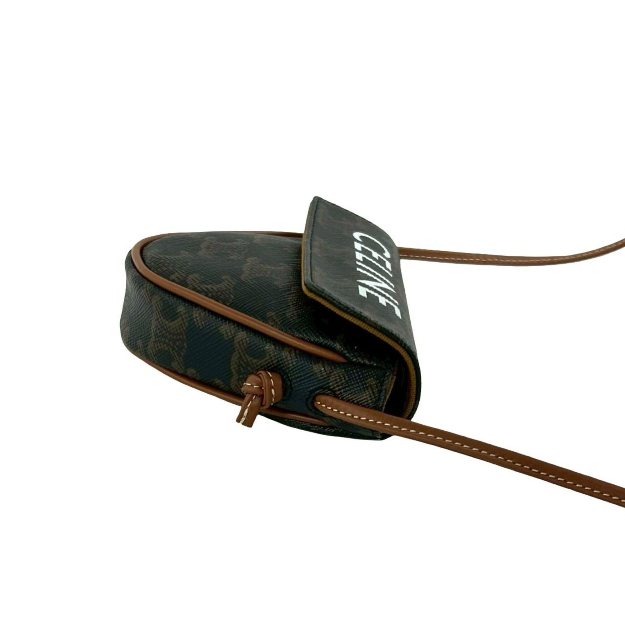 Leather Pvc Pochette Shoulder Bag (Pre-Owned) - Celine - Modalova