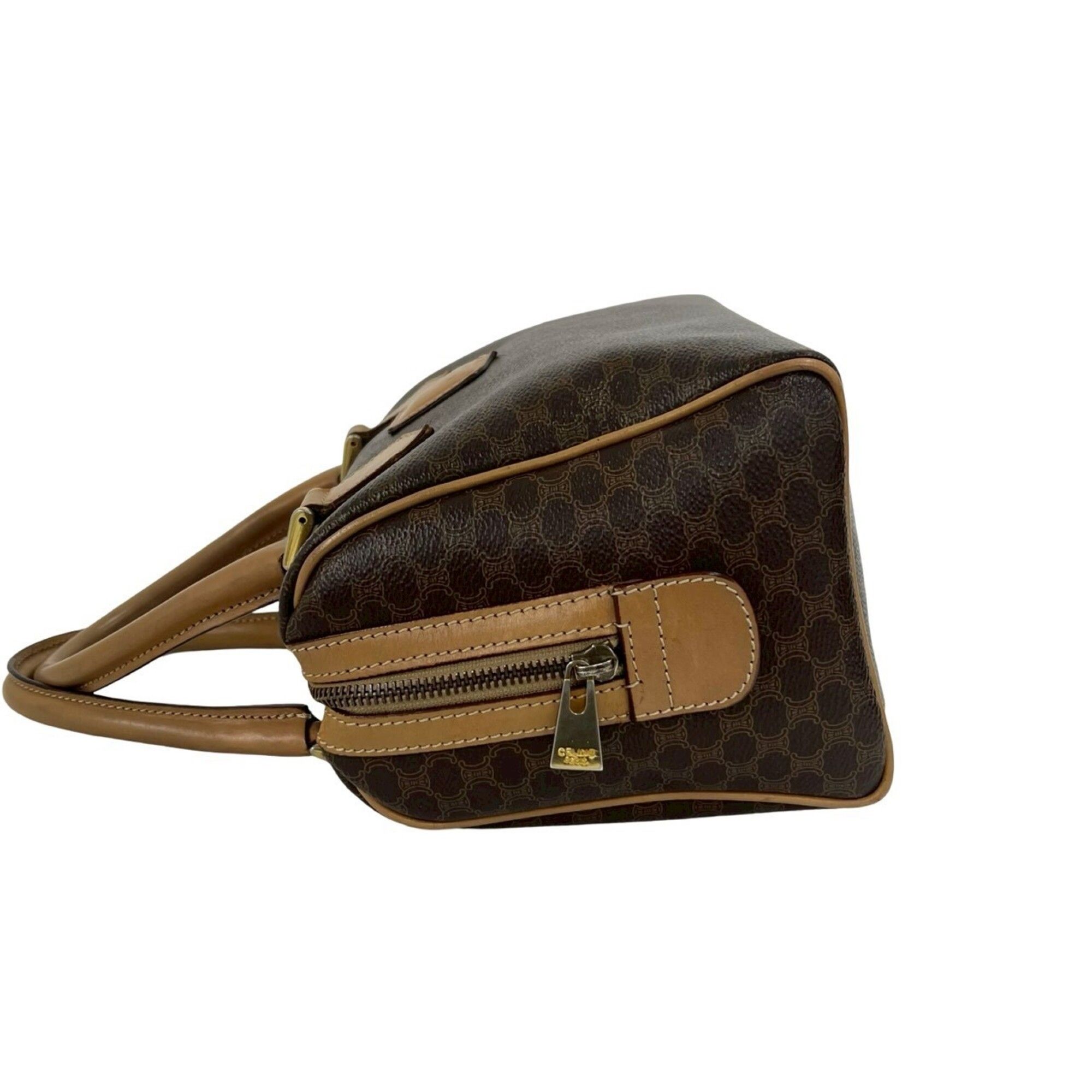 Leather Pvc Boston Bag Handbag (Pre-Owned) - Celine - Modalova