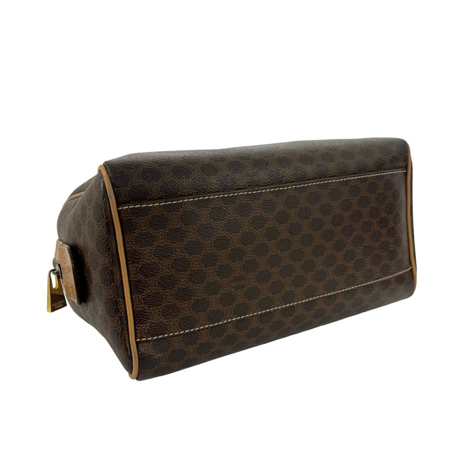 Leather Pvc Boston Bag Handbag (Pre-Owned) - Celine - Modalova