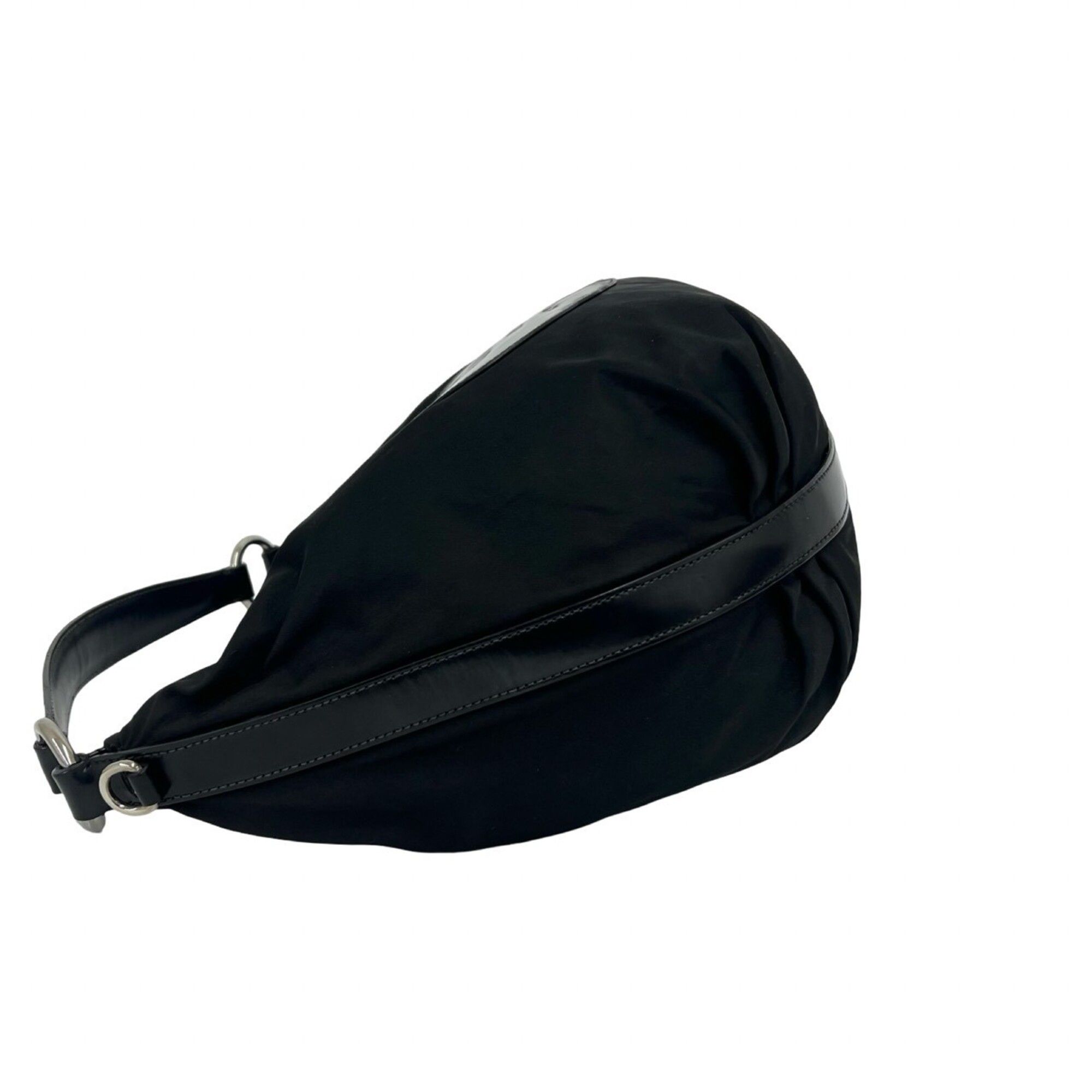 Nylon Leather Shoulder Bag Tote Bag (Pre-Owned) - Prada - Modalova