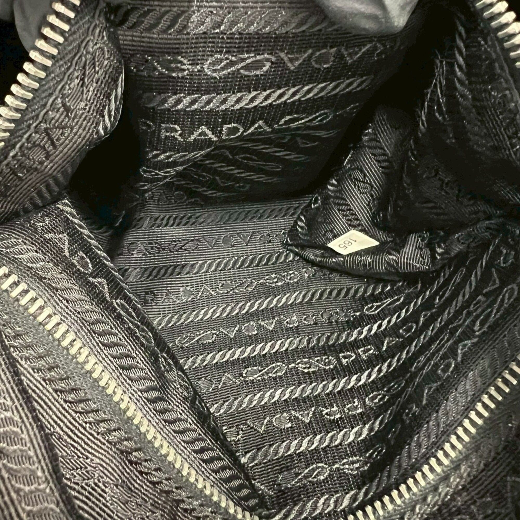 Nylon Leather Shoulder Bag Tote Bag (Pre-Owned) - Prada - Modalova