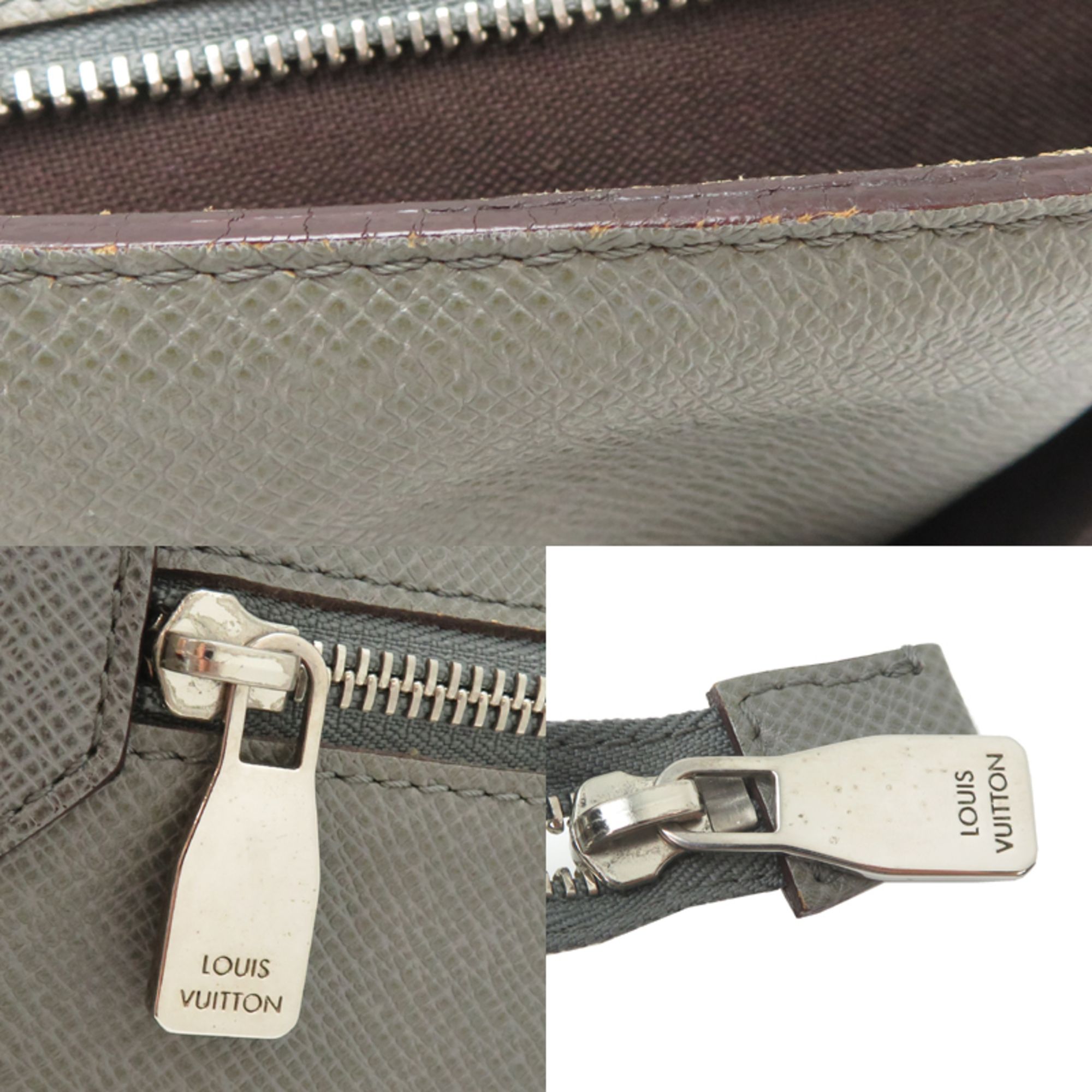 Taiga Leather Shoulder Bag (Pre-Owned) - Louis Vuitton - Modalova