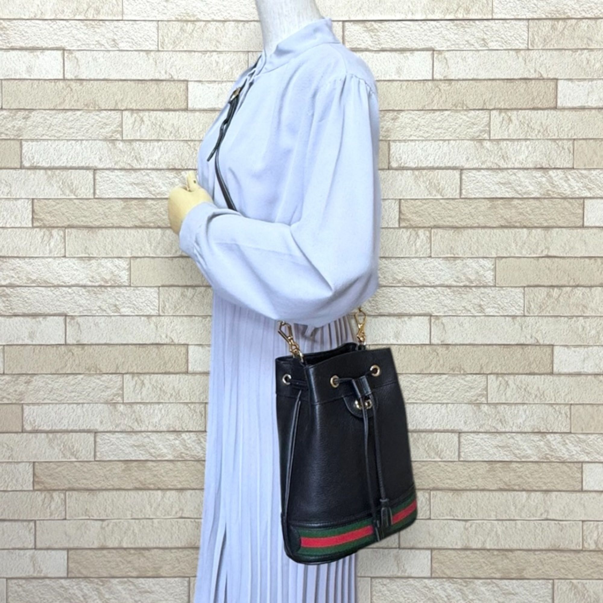 Ophidia Leather Shoulder Bag (Pre-Owned) - Gucci - Modalova