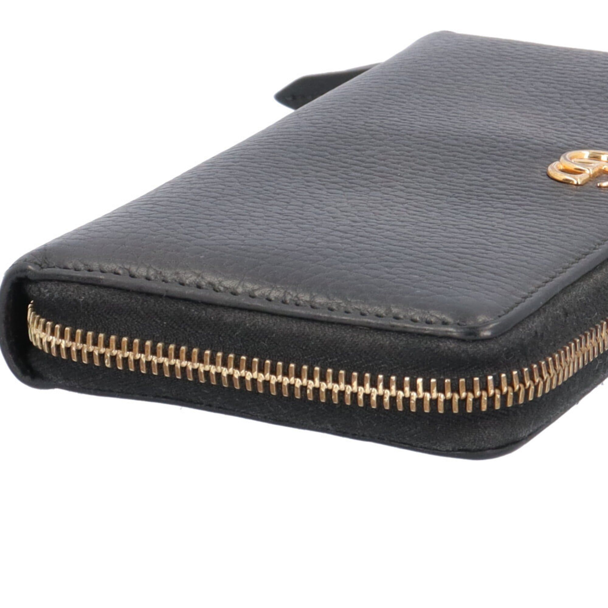 Leather Long Wallet (Bi-Fold) (Pre-Owned) - Gucci - Modalova