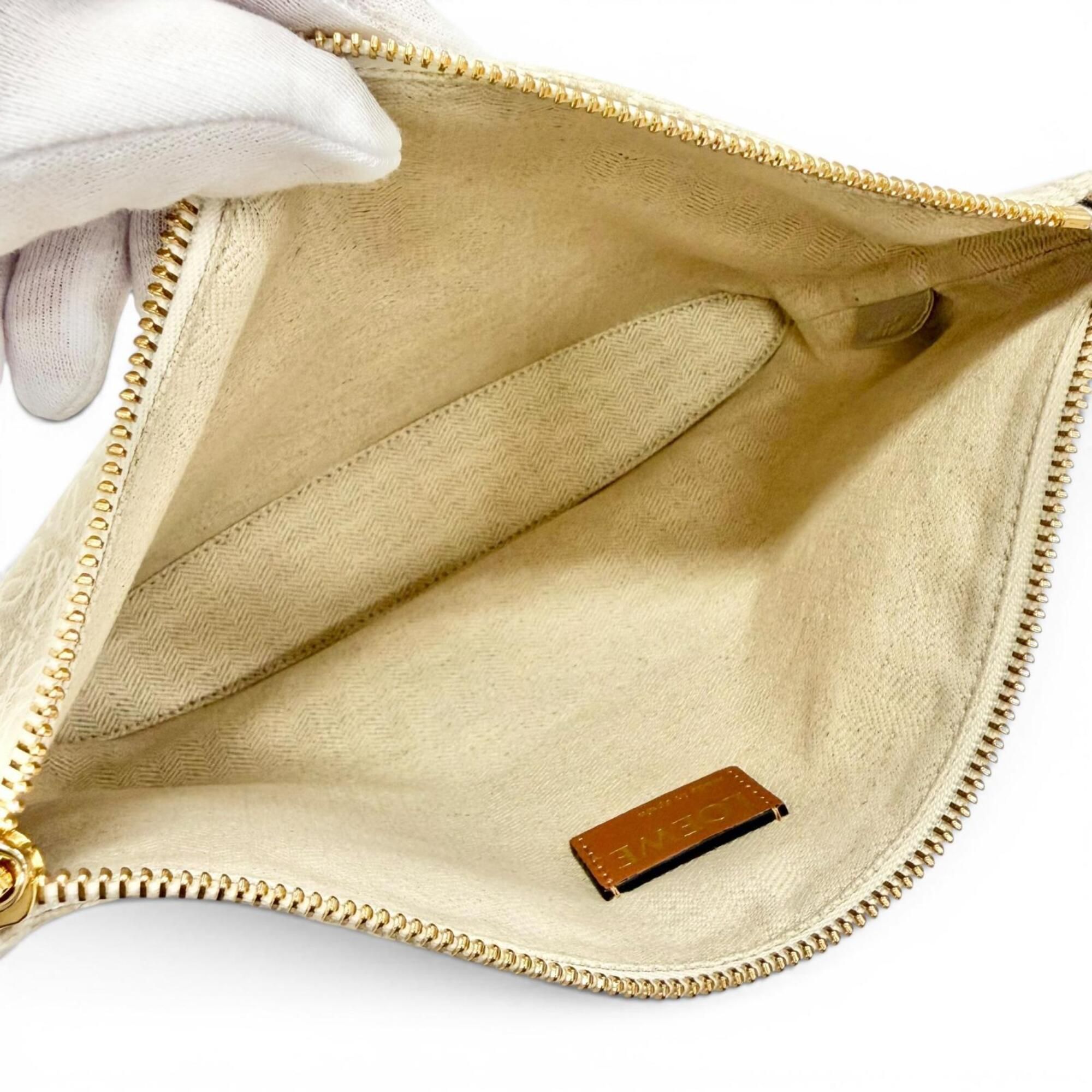 Leather Clutch Bag Pouch (Pre-Owned) - Loewe - Modalova