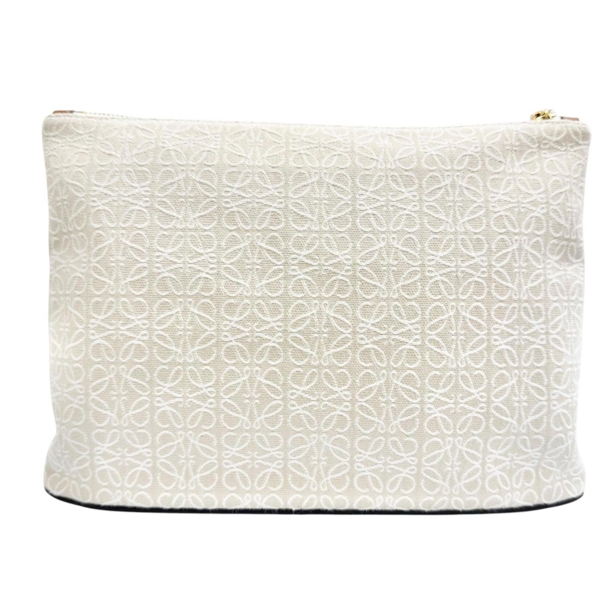 Leather Clutch Bag Pouch (Pre-Owned) - Loewe - Modalova