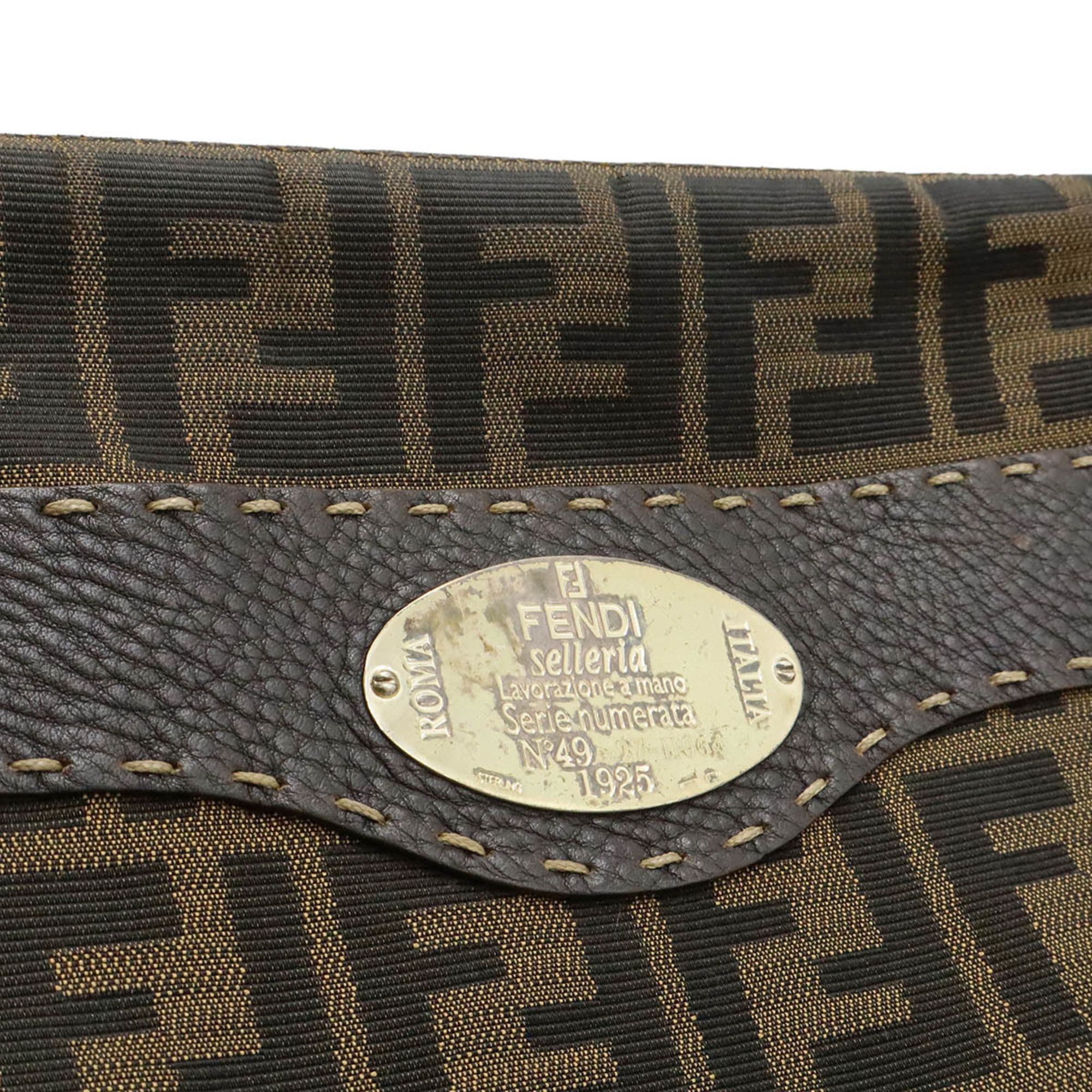 Canvas Shoulder Bag (Pre-Owned) - Fendi - Modalova