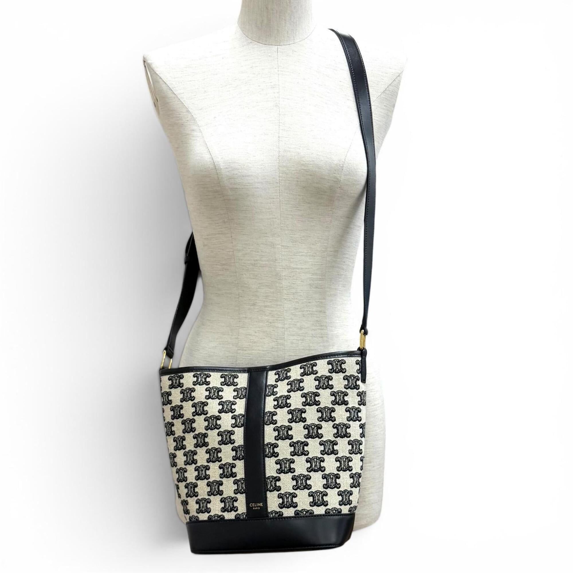 Canvas Leather Shoulder Bag (Pre-Owned) - Celine - Modalova