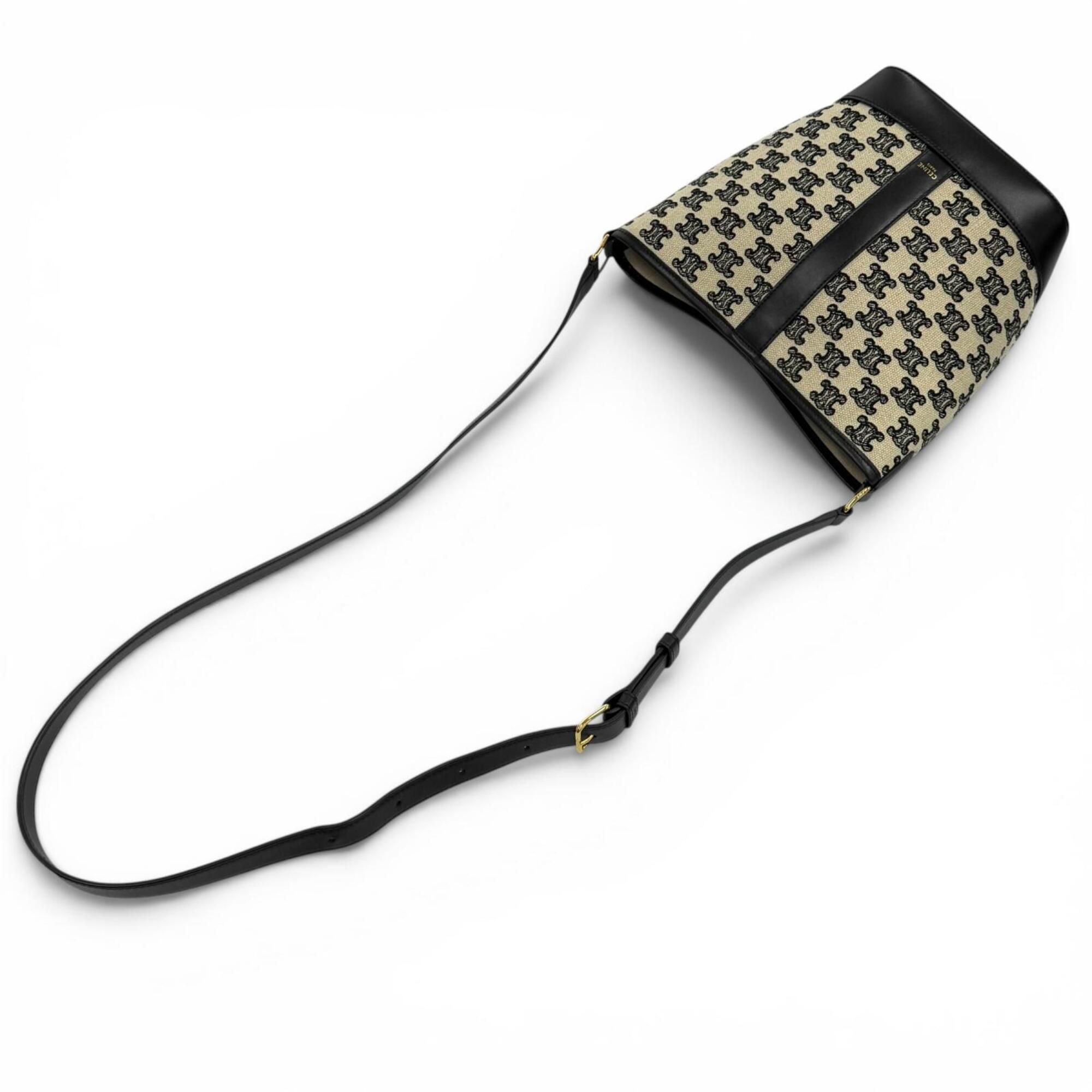 Canvas Leather Shoulder Bag (Pre-Owned) - Celine - Modalova