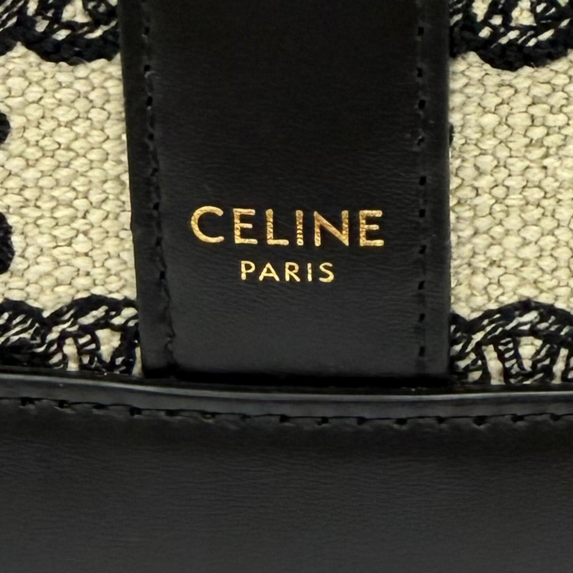 Canvas Leather Shoulder Bag (Pre-Owned) - Celine - Modalova