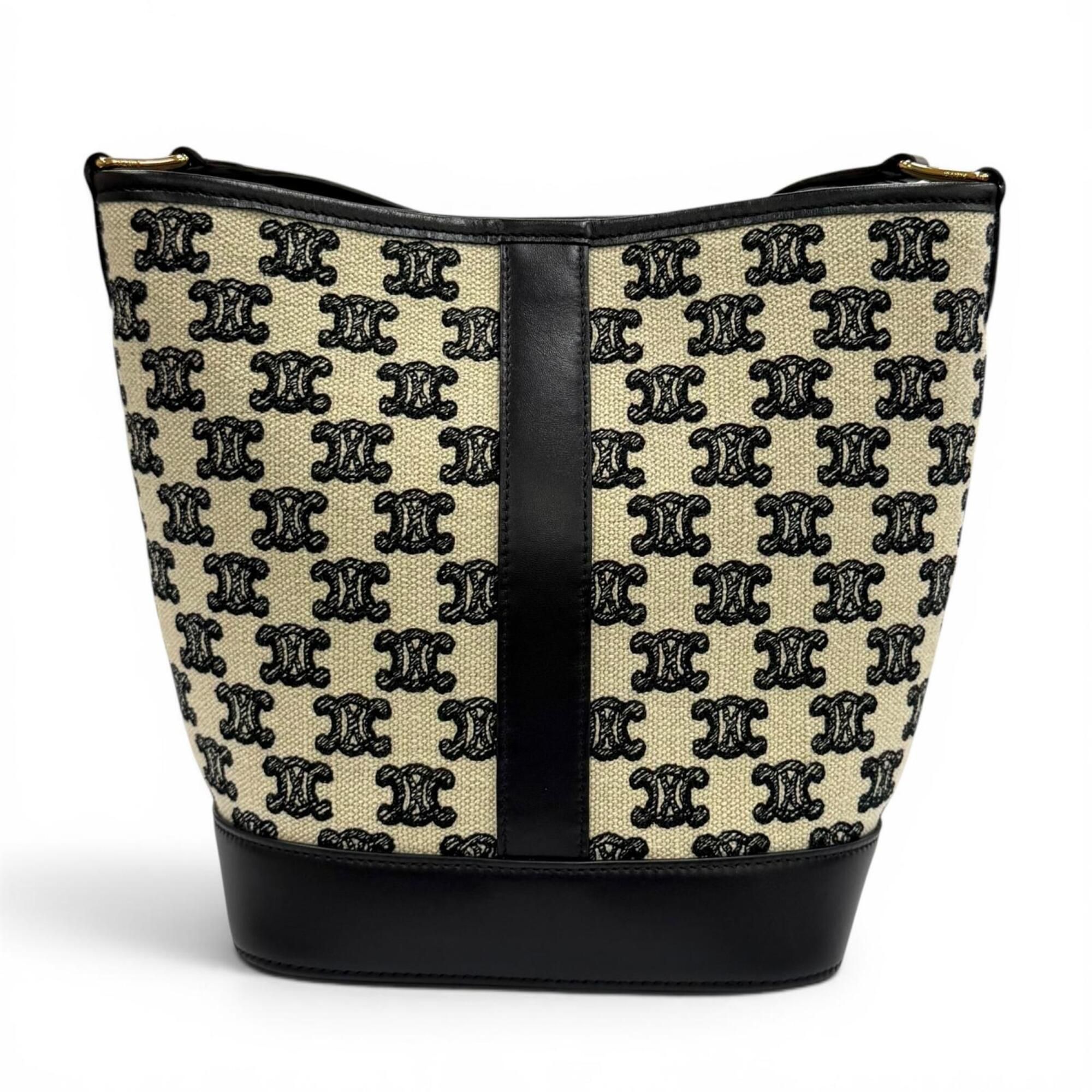 Canvas Leather Shoulder Bag (Pre-Owned) - Celine - Modalova