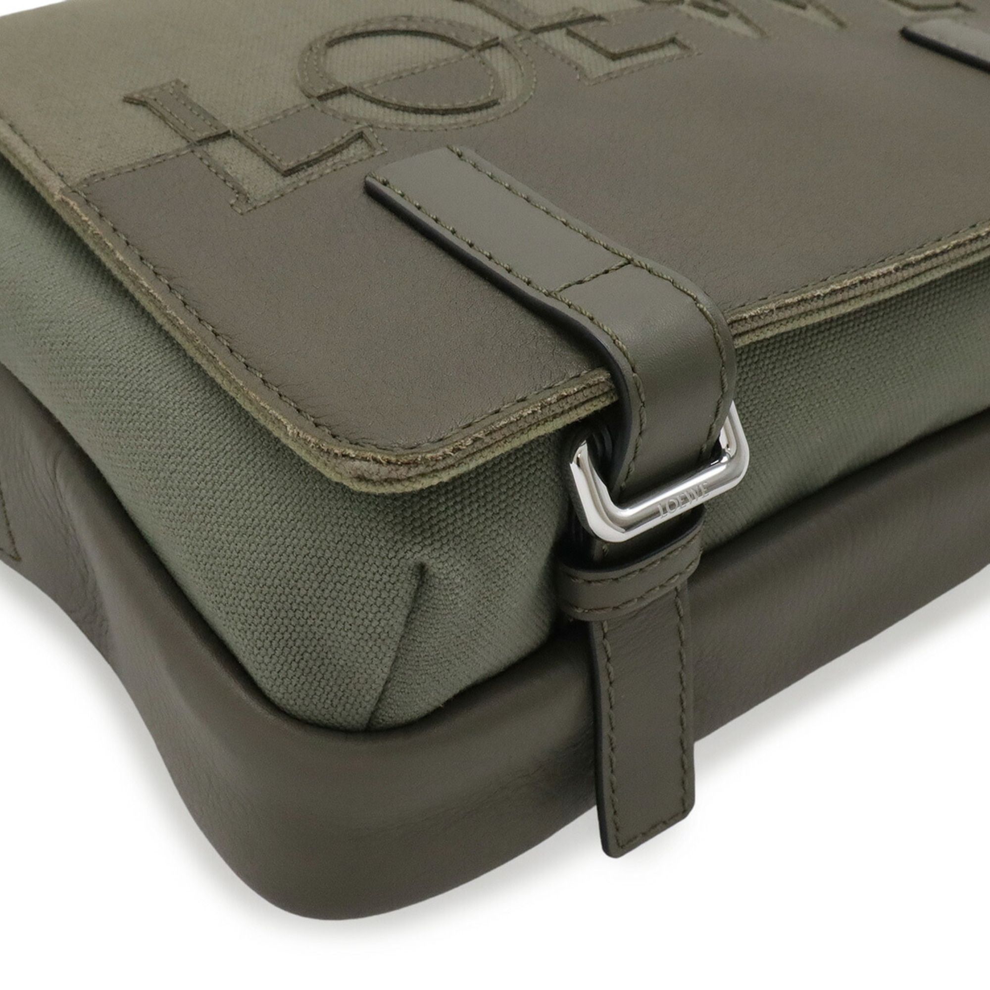 Canvas Shoulder Bag (Pre-Owned) - Loewe - Modalova