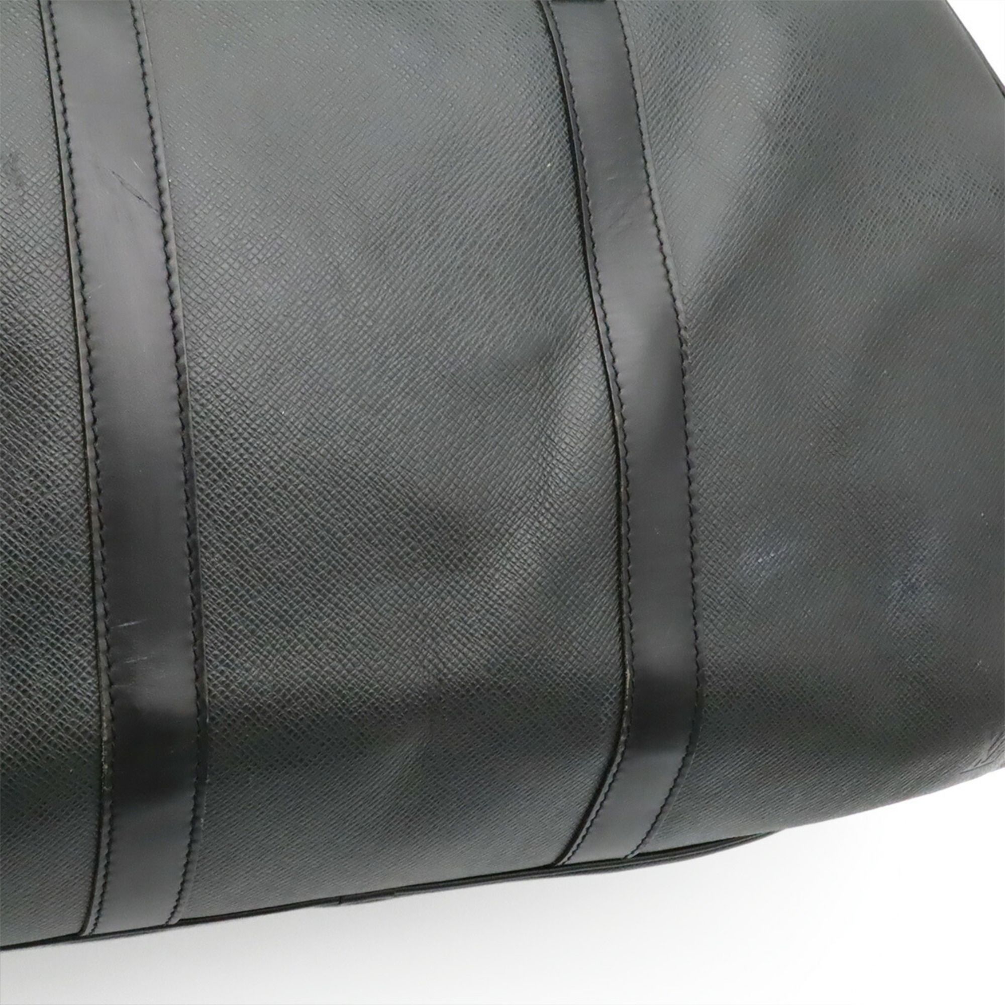 Taiga Leather Boston Bag Shoulder Bag (Pre-Owned) - Louis Vuitton - Modalova